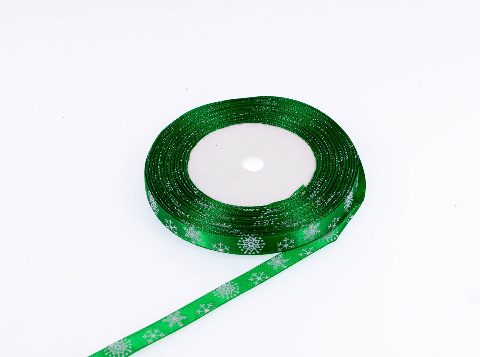 panglica-satin-imprimeu-fulg-craciun-1cm