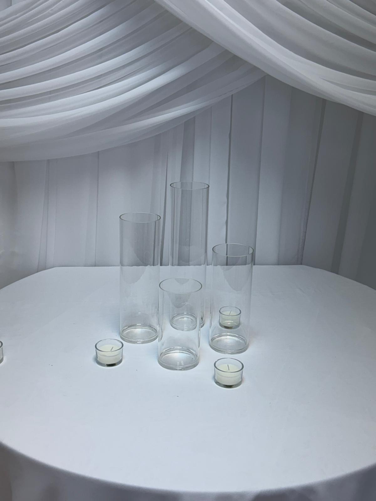 Cilindri Sticla  ⌀8cm- 15cm, 20cm, 25cm, 30cm