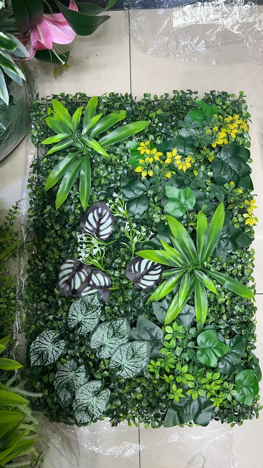 Panou Frunze Artificiale 40cm/60cm Verde 225-4