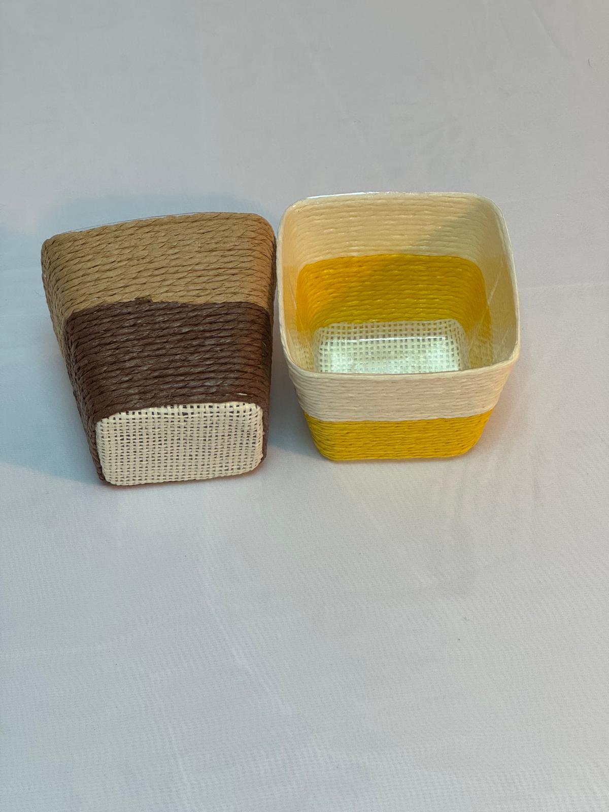 Cosulete Patrate  din Hartie cu interior plastifiat