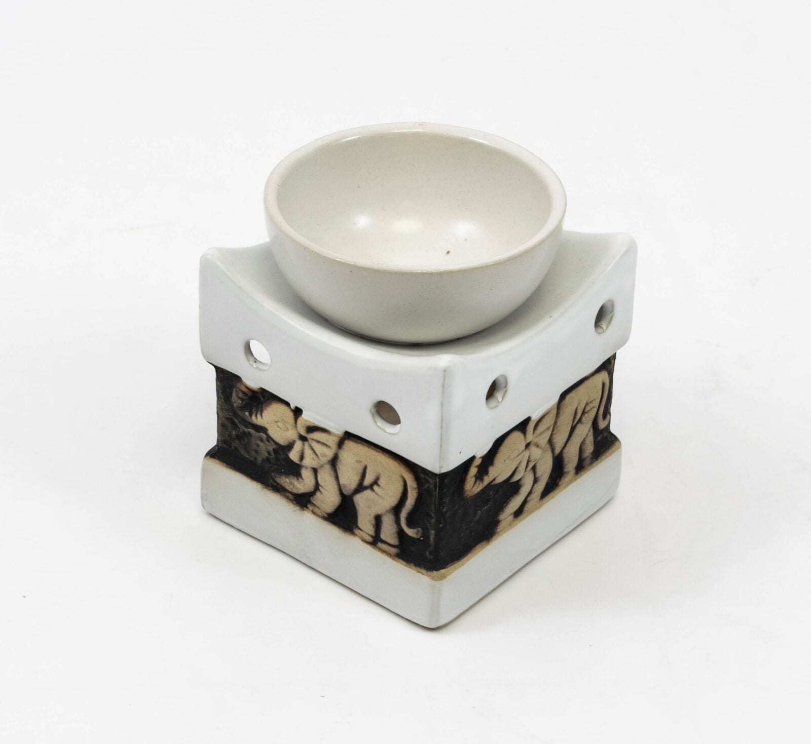 candela-elefant-patrat-mare-alb-lucios