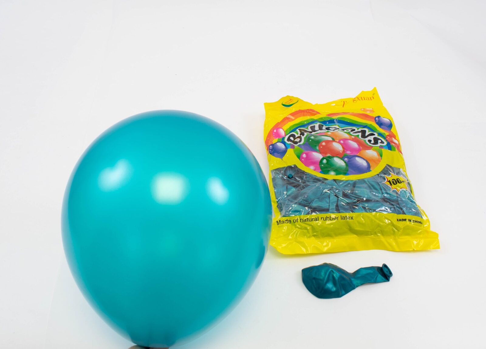 baloane-100set-30cm-turcoaz-sidefat