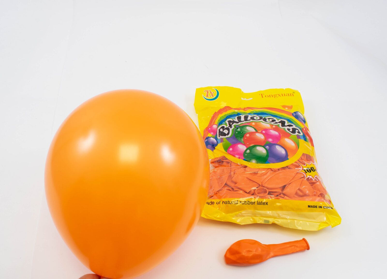 baloane-100set-30cm-portocaliu-sidefat