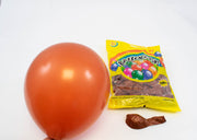 baloane-100set-30cm-maro-sidefat