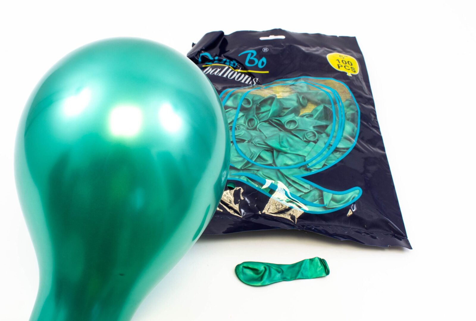 baloane-100set-5-12cm-verde-cromat