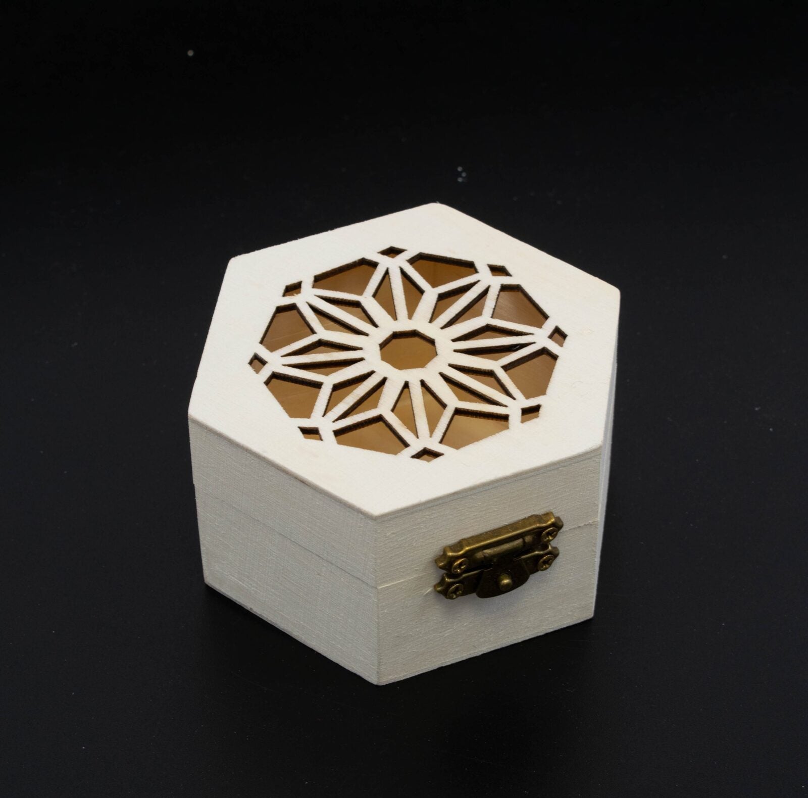 cutie-lemn-natur-perforata-hexagon-6set