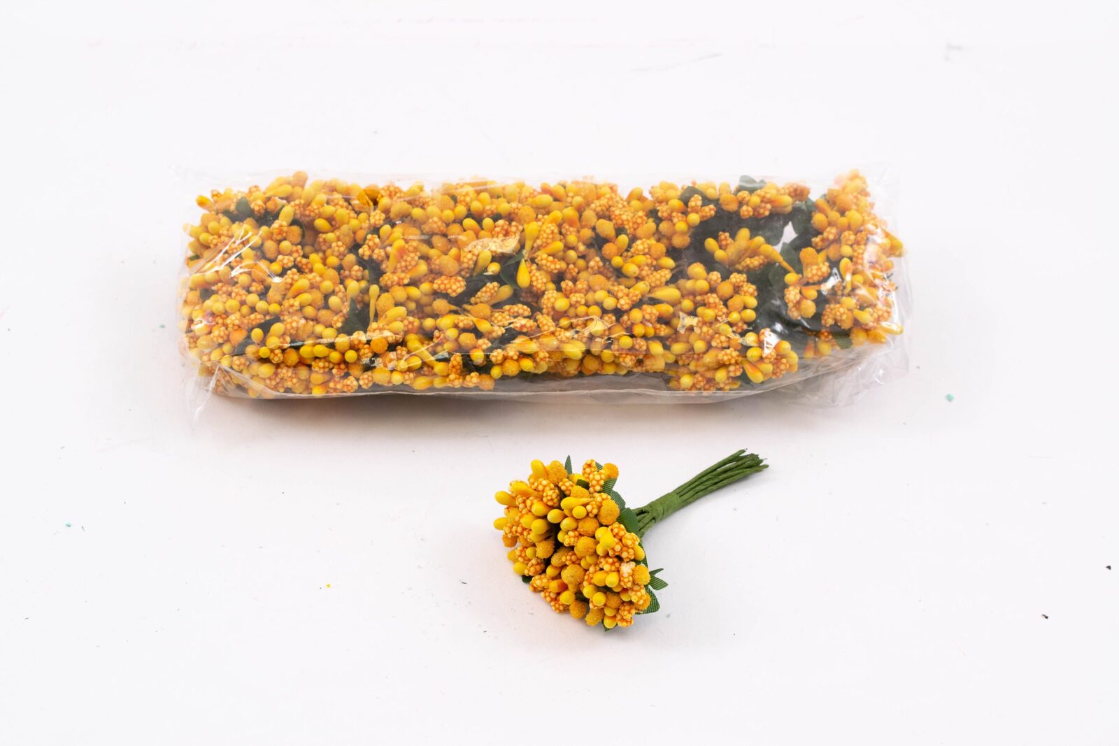 stamine-artificiale-144set-galben-soare