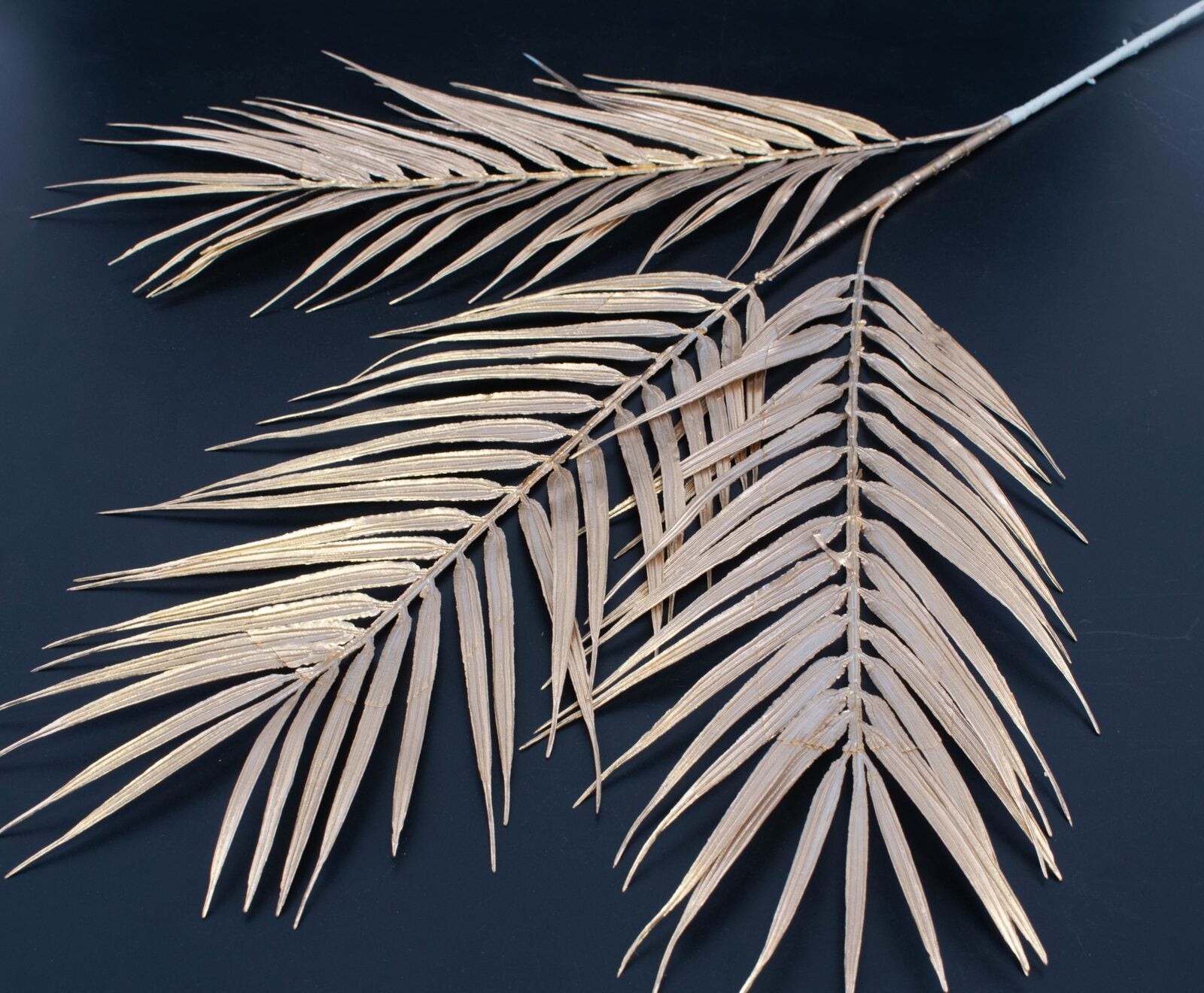 creanga-frunze-palmier-argintiu-auriu