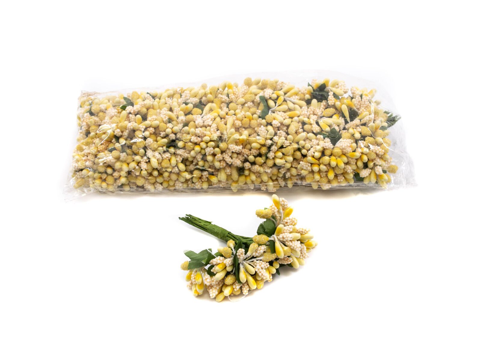 stamine-artificiale-144set-galben-crem