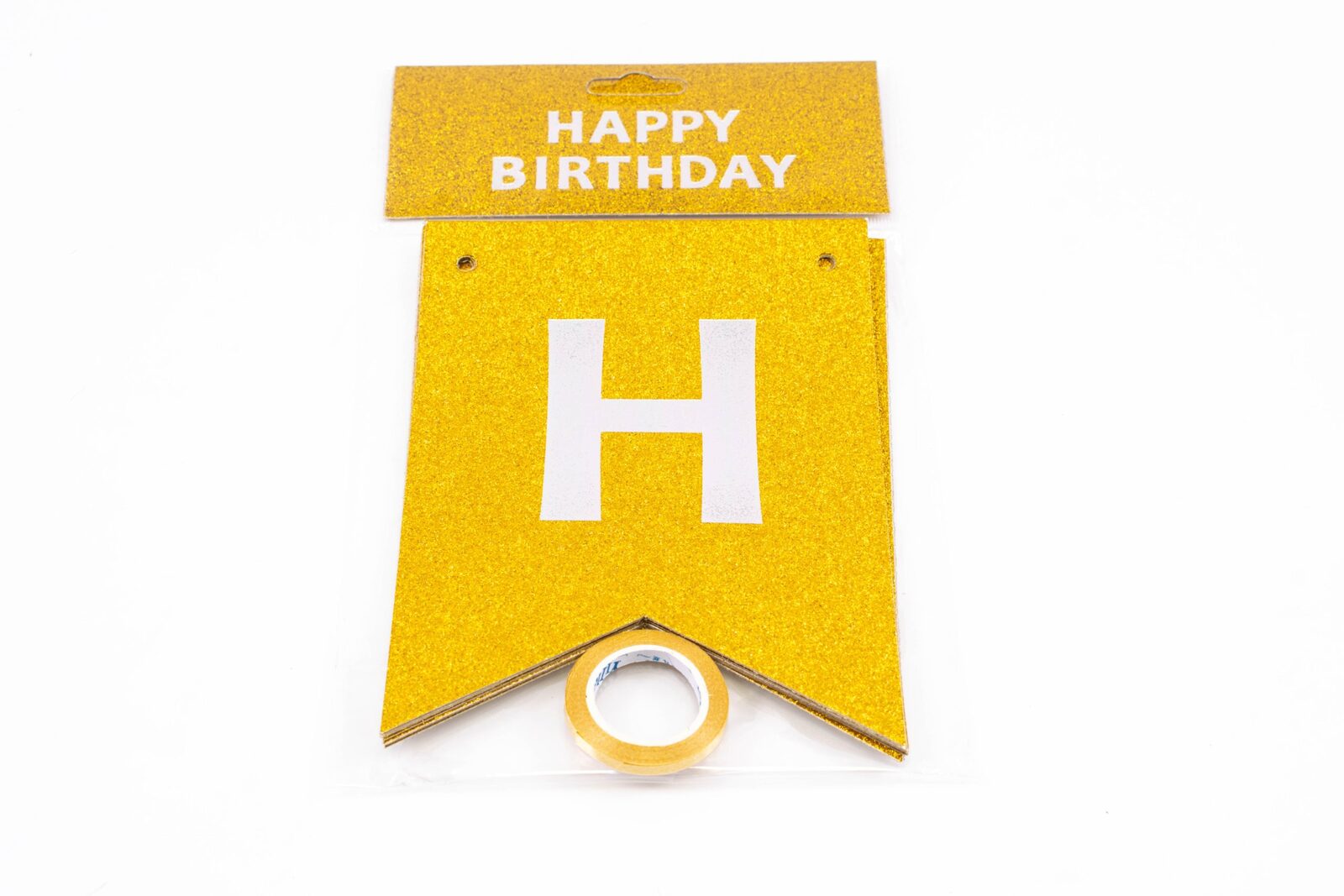 ornament-hartie-happy-birth-day-auriu
