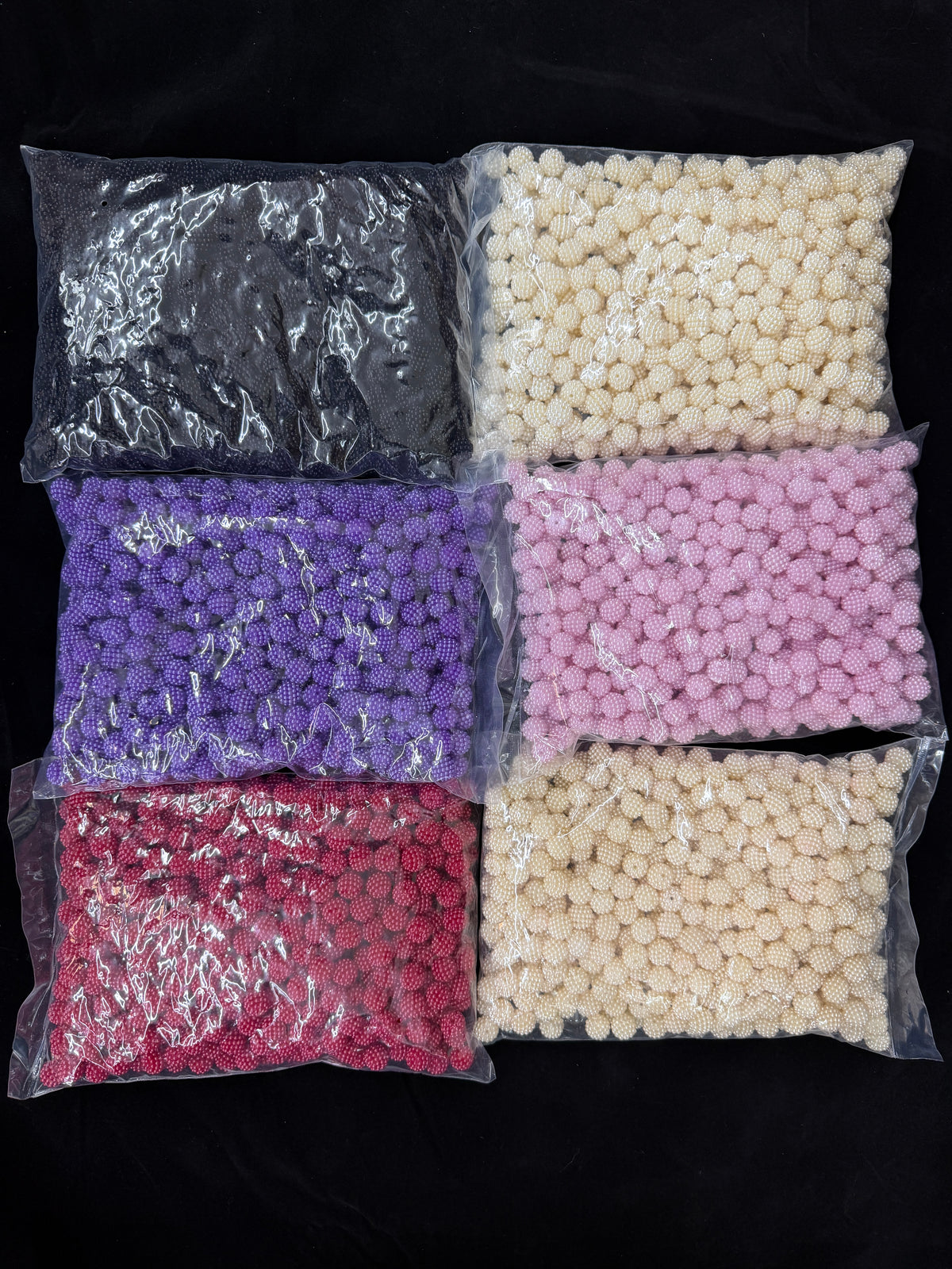 Margele Decorative Tip Mure Plastic