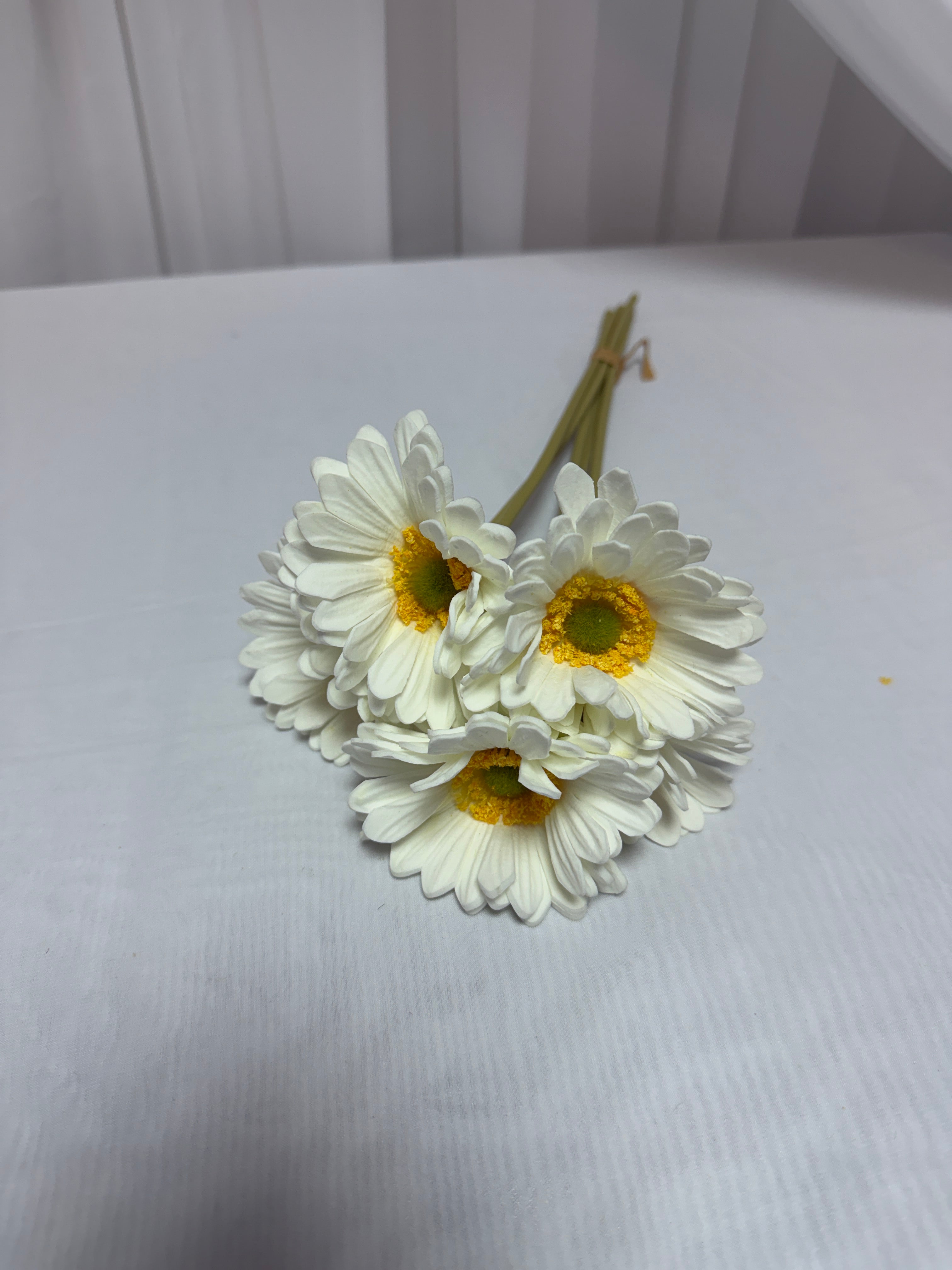Gerbera Artificiala Spuma 5/set