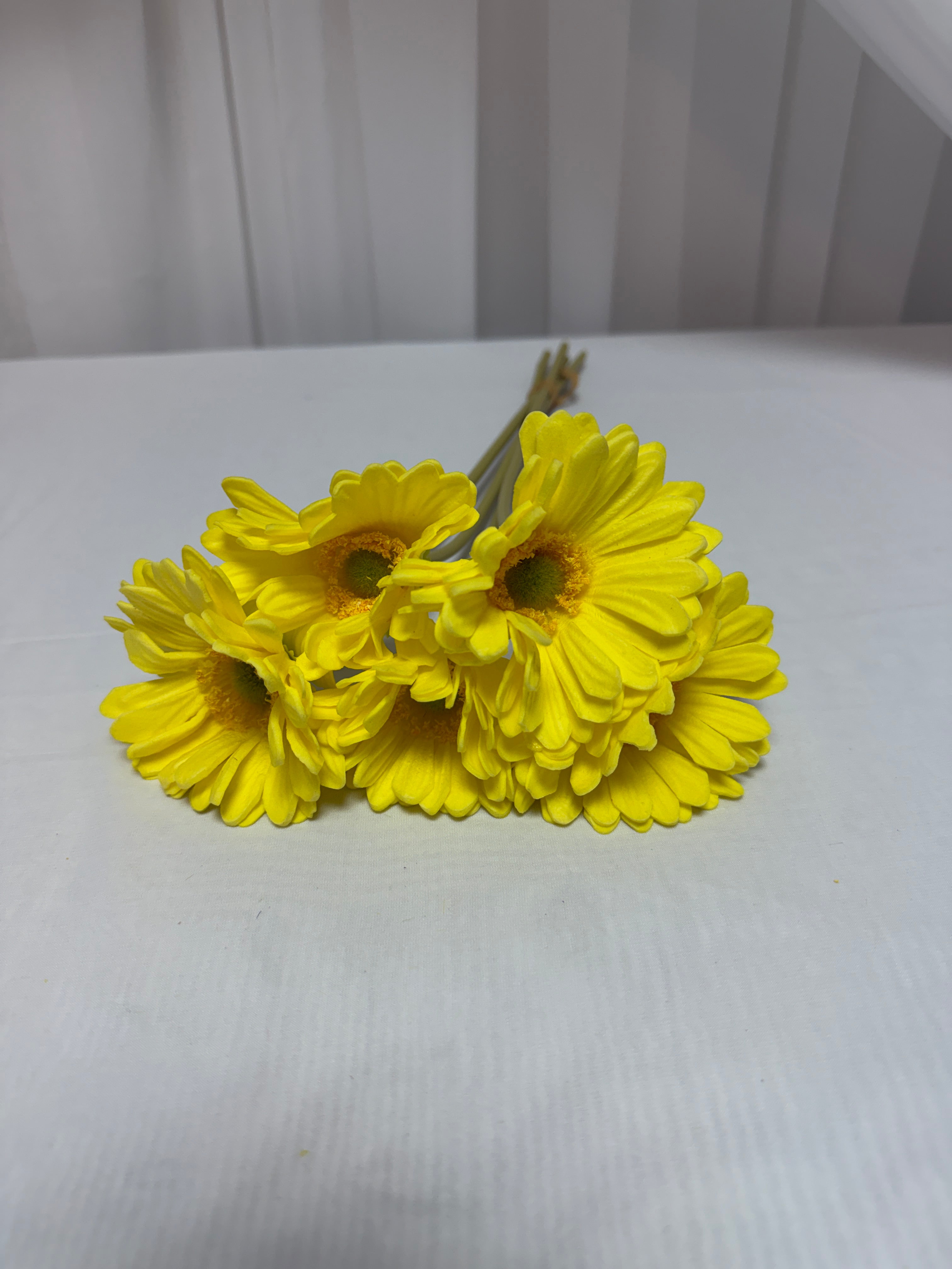 Gerbera Artificiala Spuma 5/set
