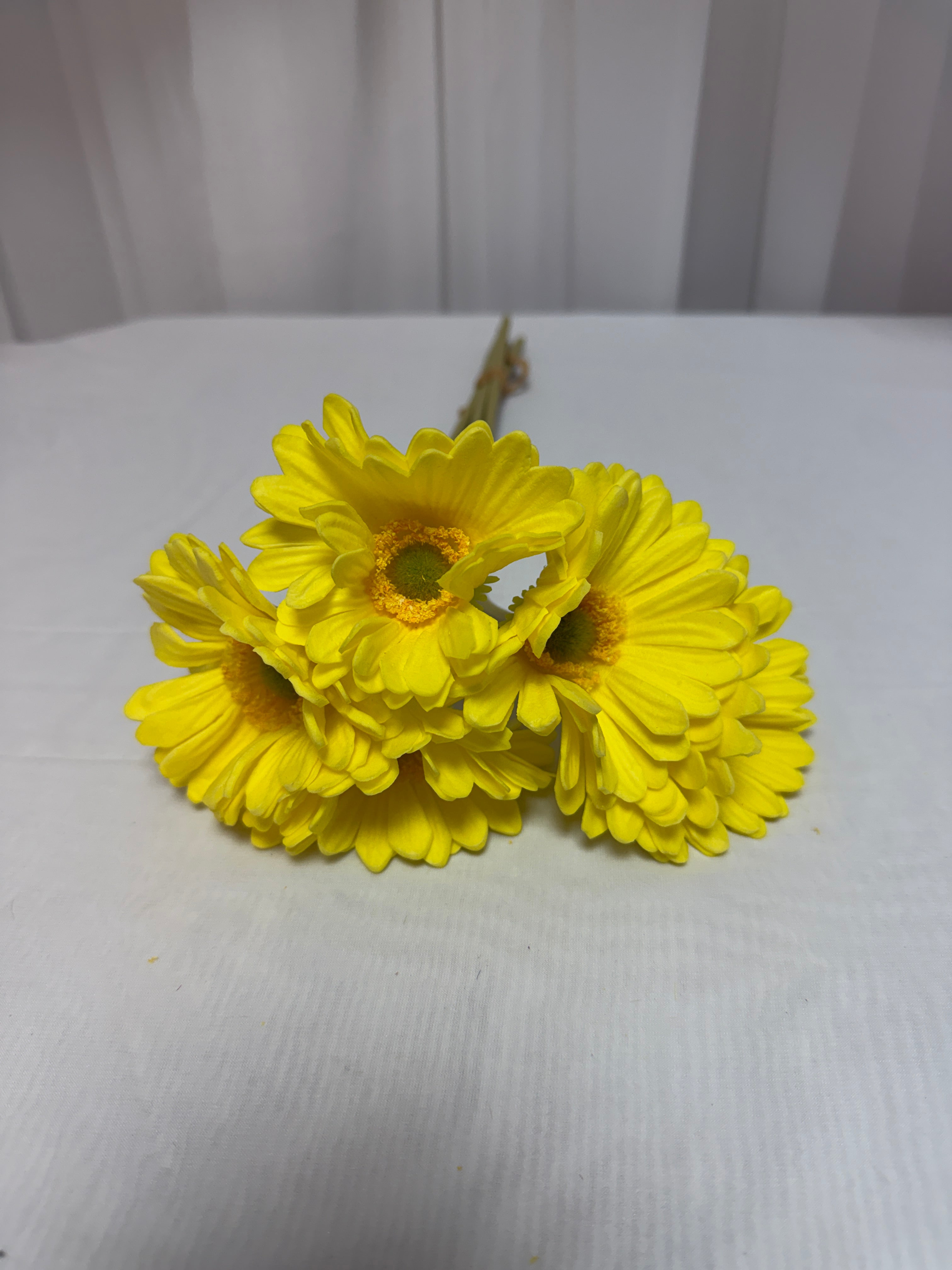 Gerbera Artificiala Spuma 5/set
