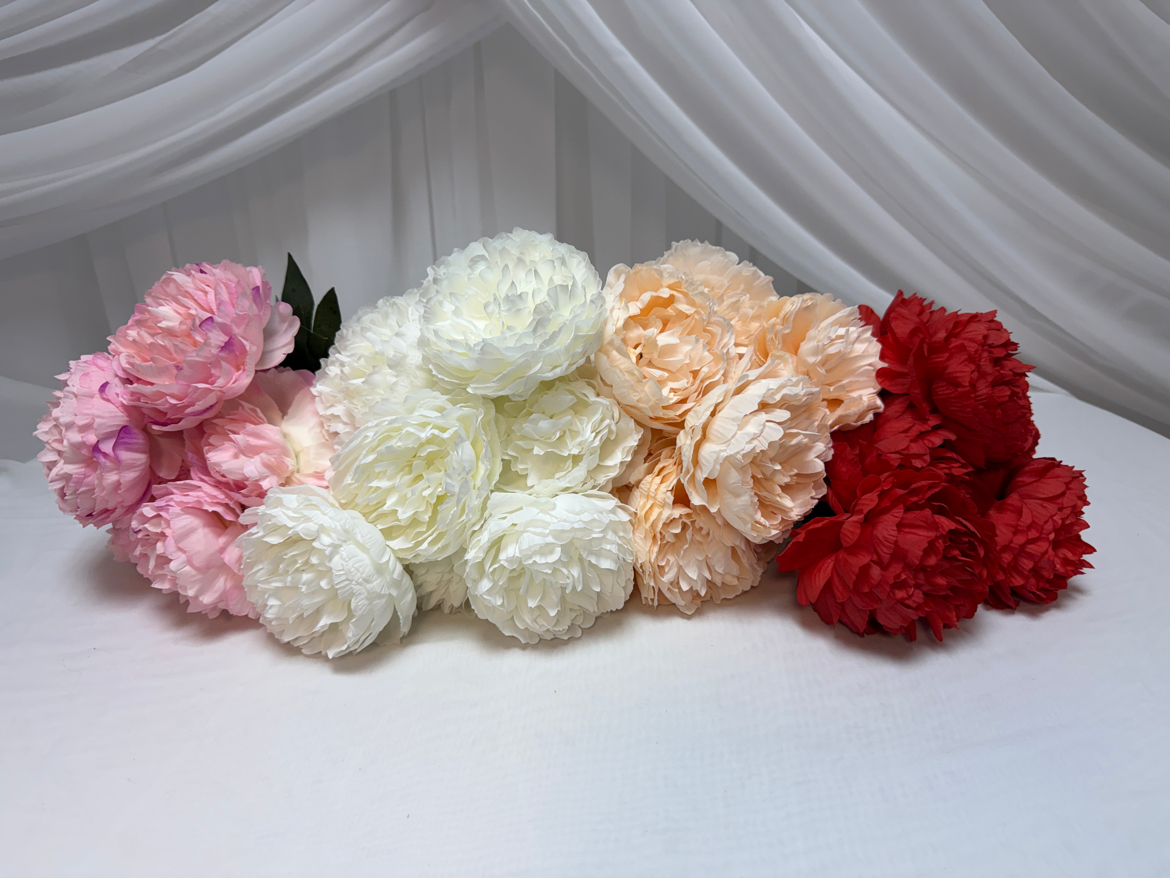 Bujori Buchet 7 Flori Artificiali