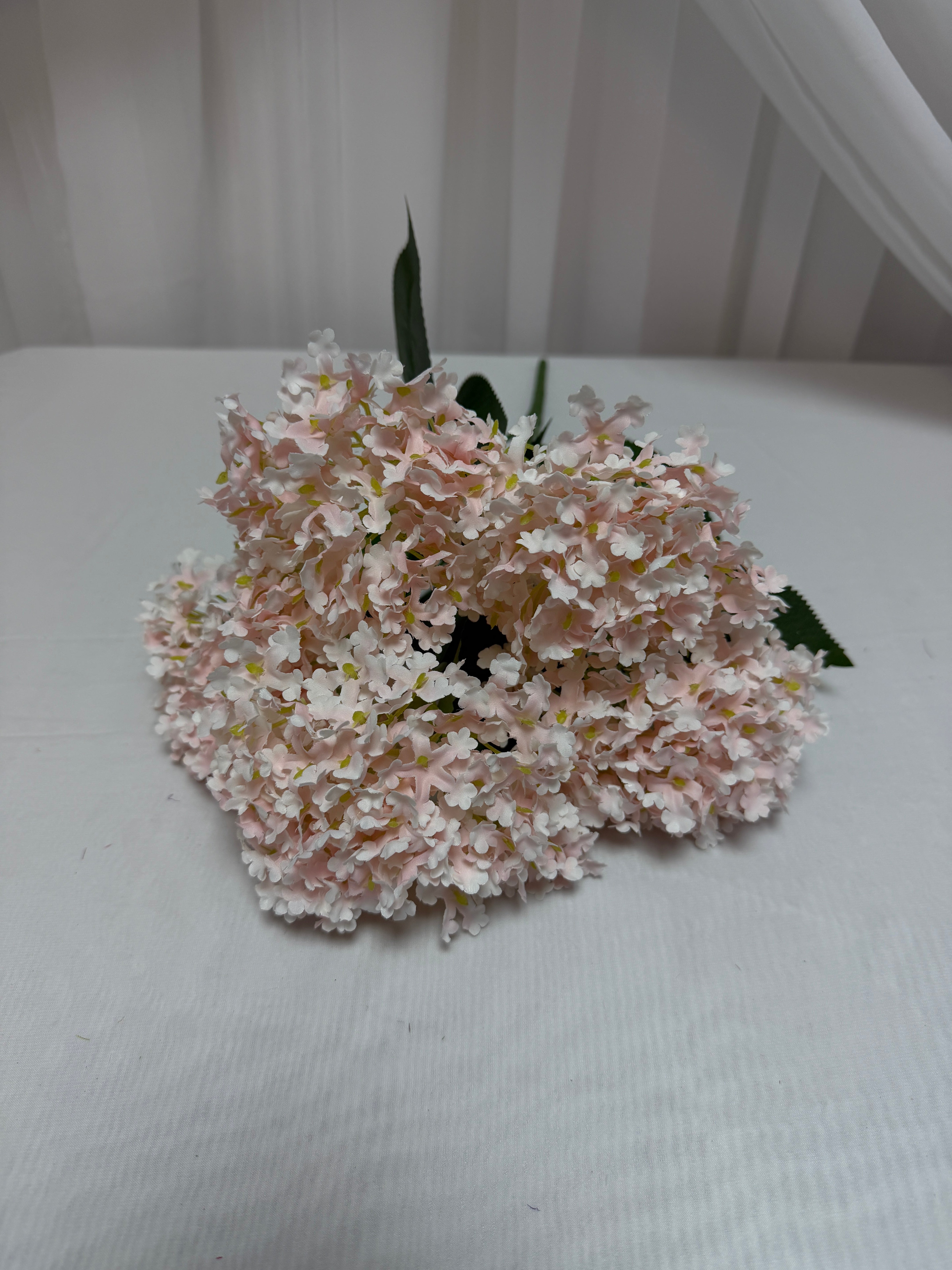 Flori Artificiale Buchet Hortensii Marunte Roz