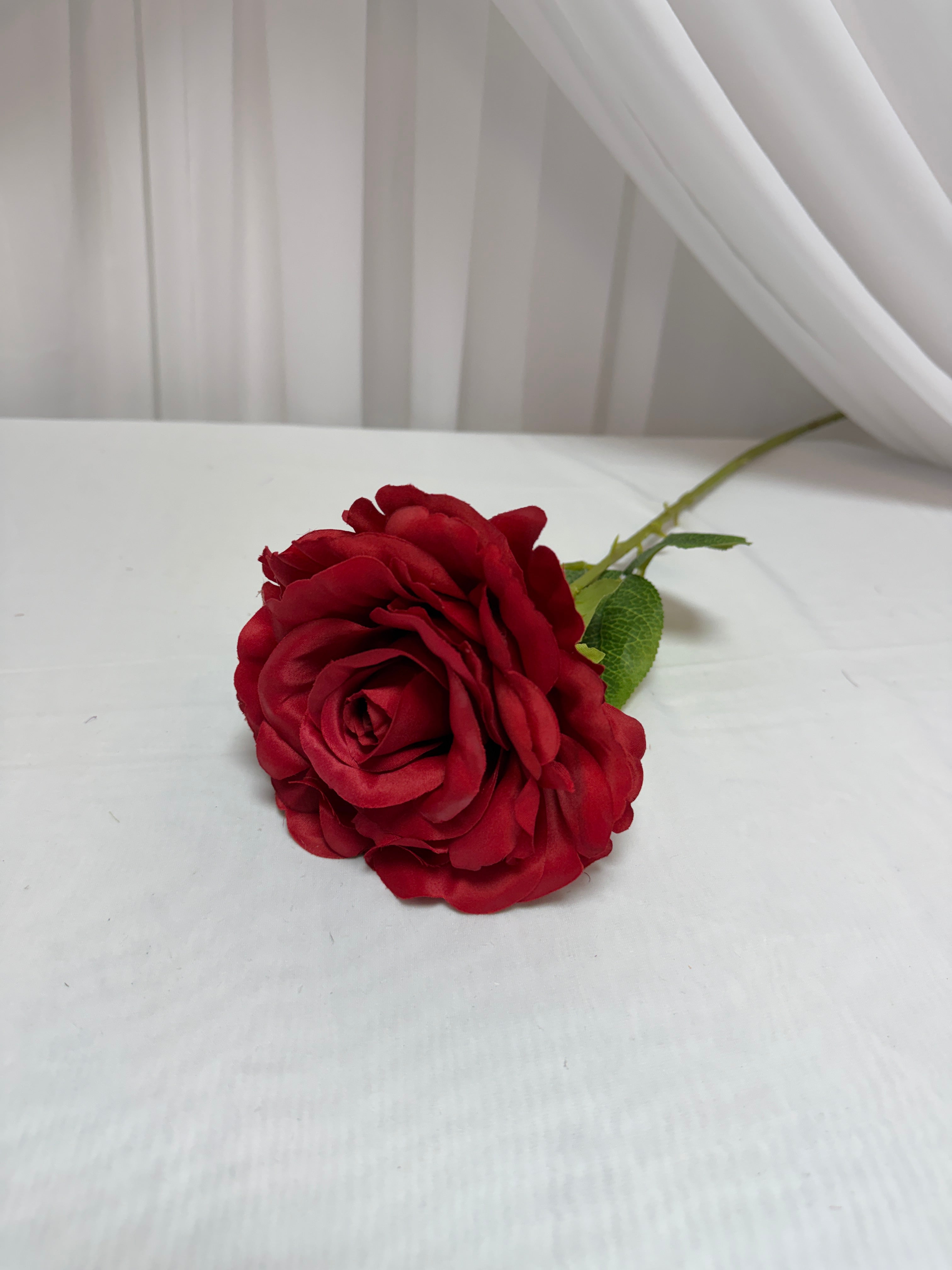 Trandafir Artificial Fir Cu Floare Mare