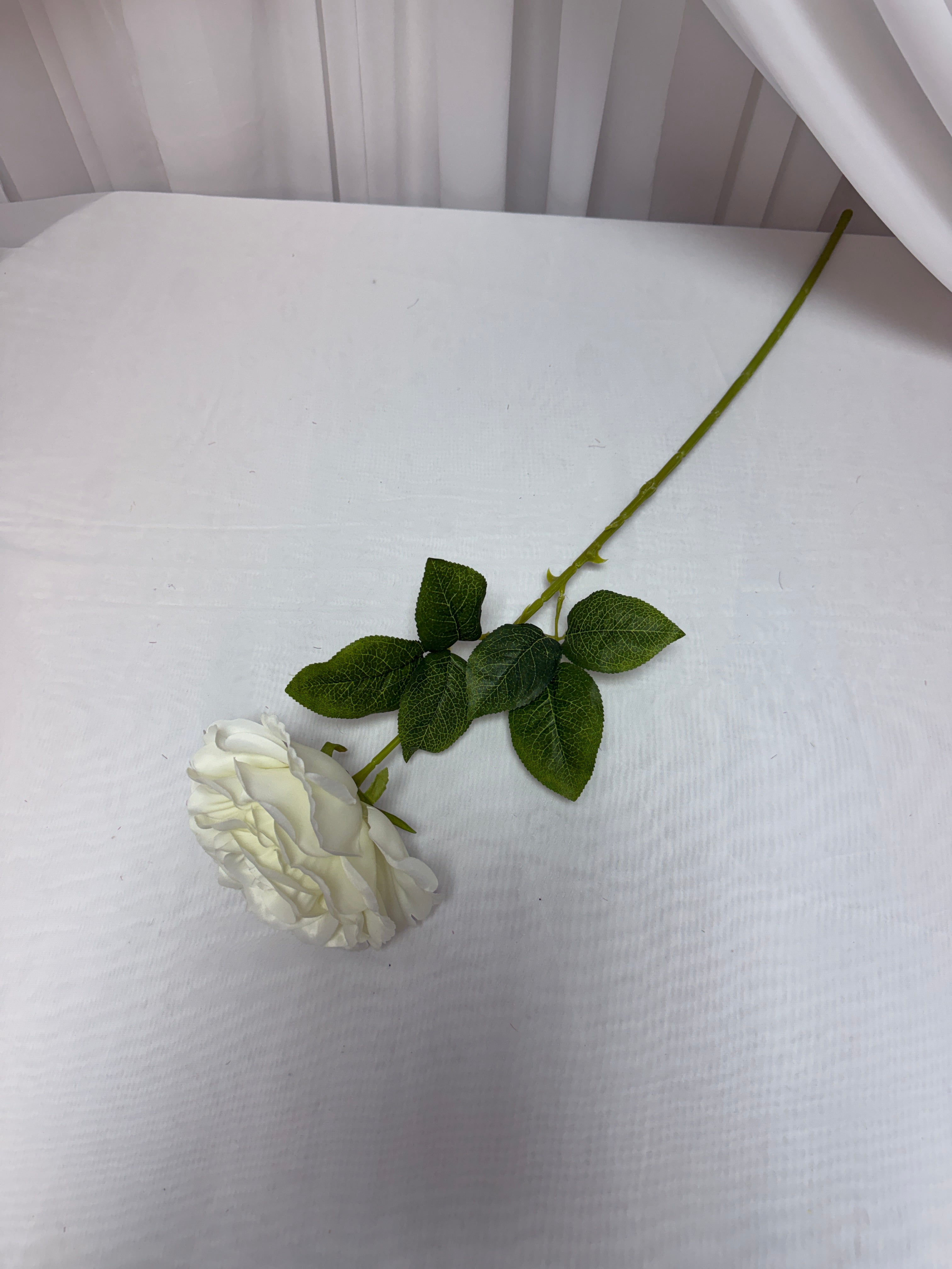 Trandafir Artificial Fir Cu Floare Mare