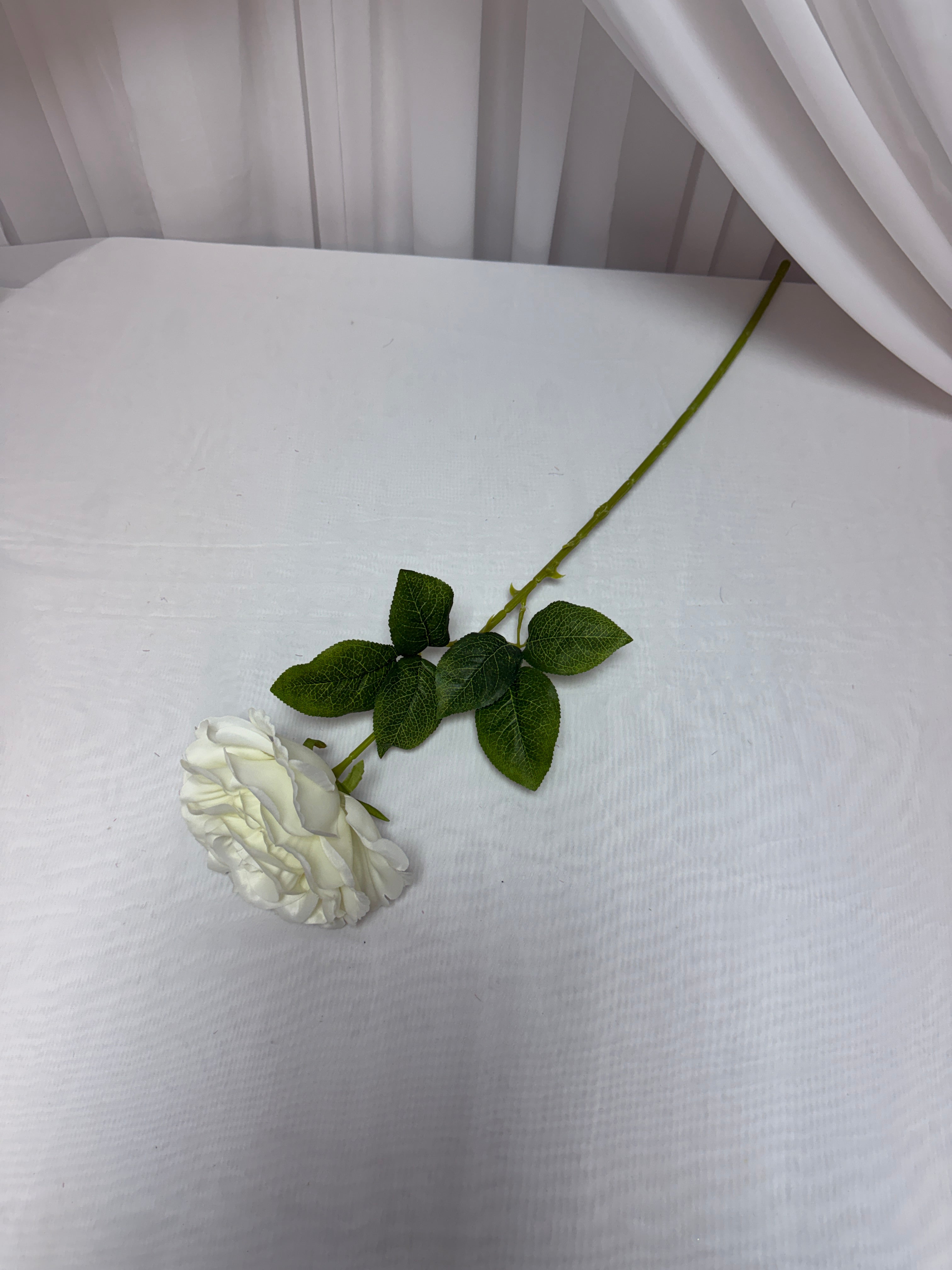 Trandafir Artificial Fir Cu Floare Mare