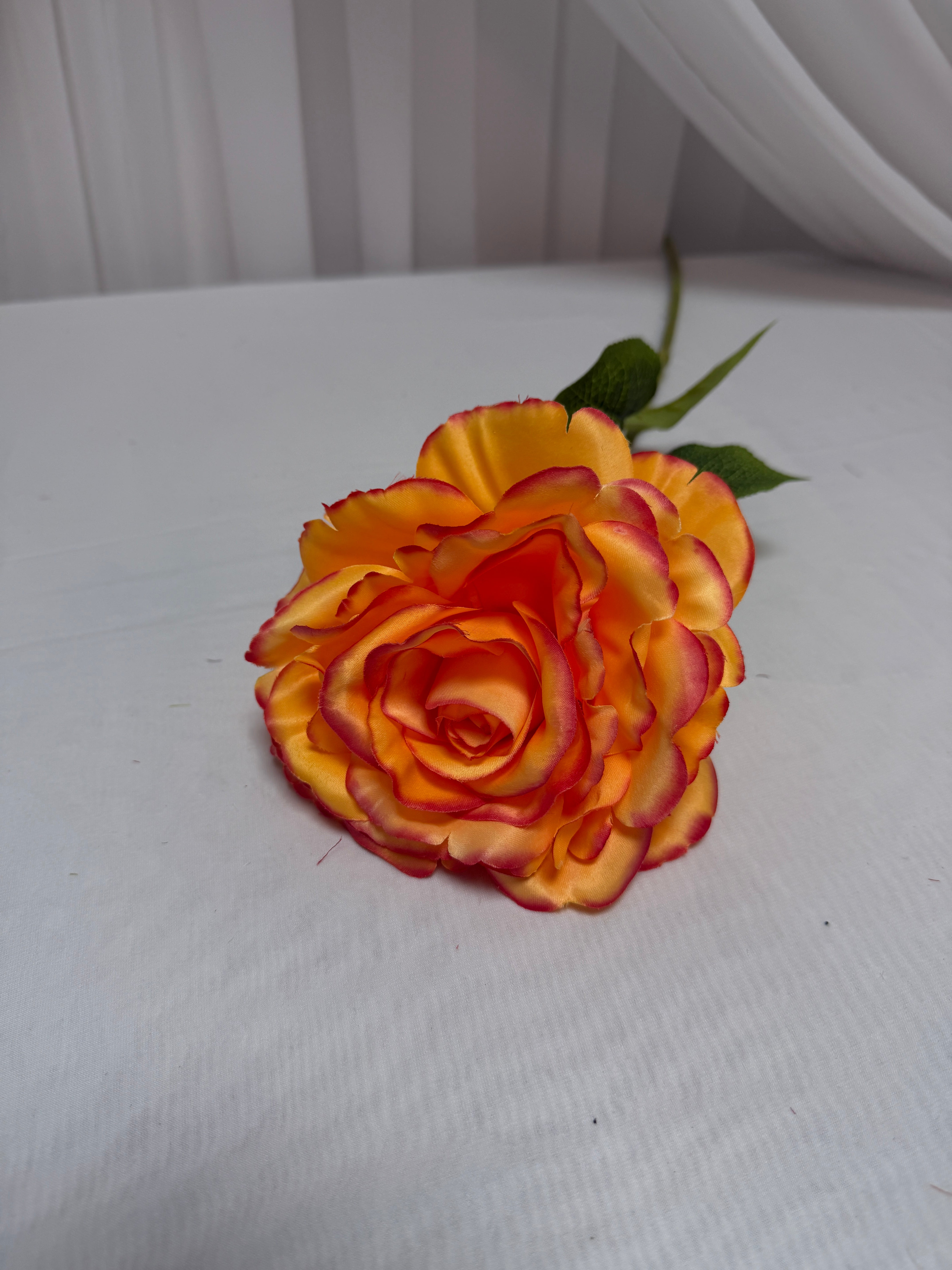 Trandafir Artificial Fir Cu Floare Mare