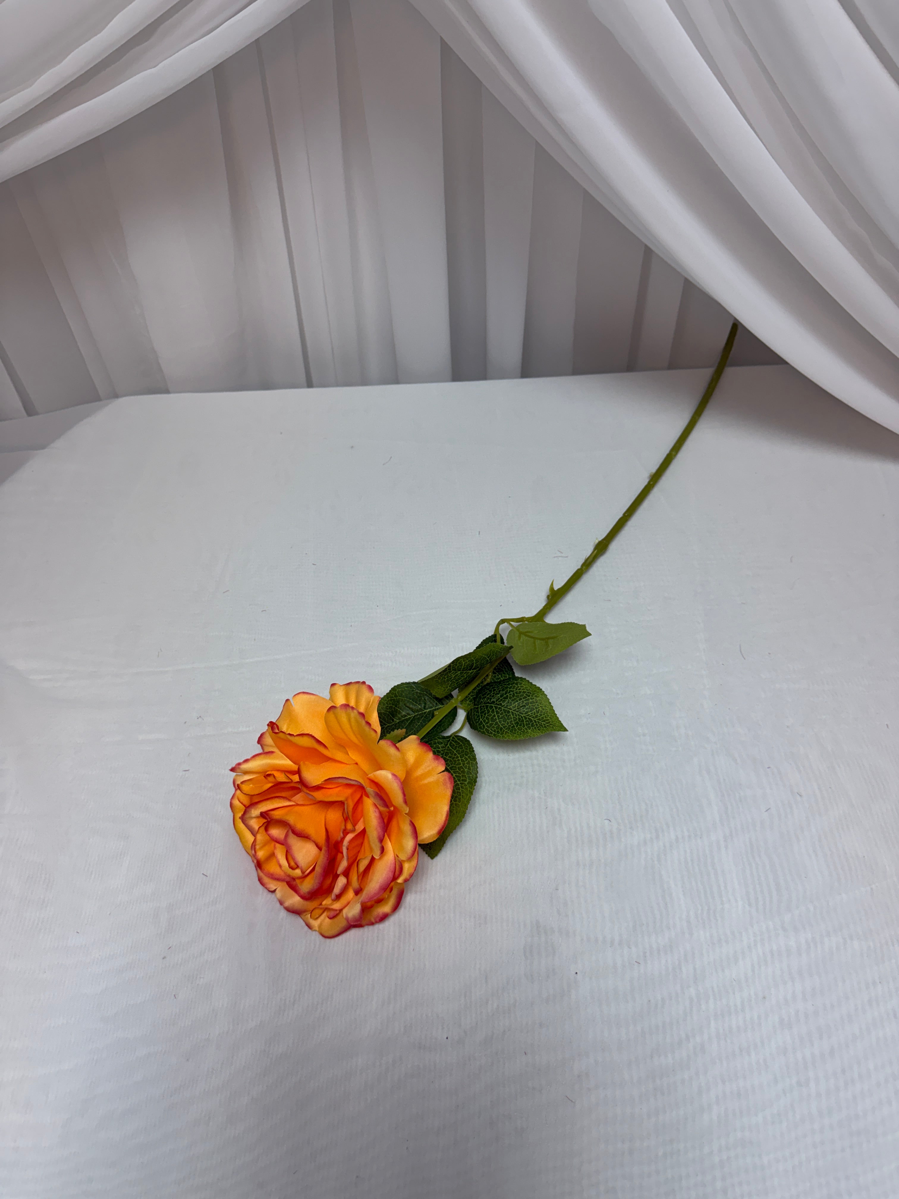 Trandafir Artificial Fir Cu Floare Mare