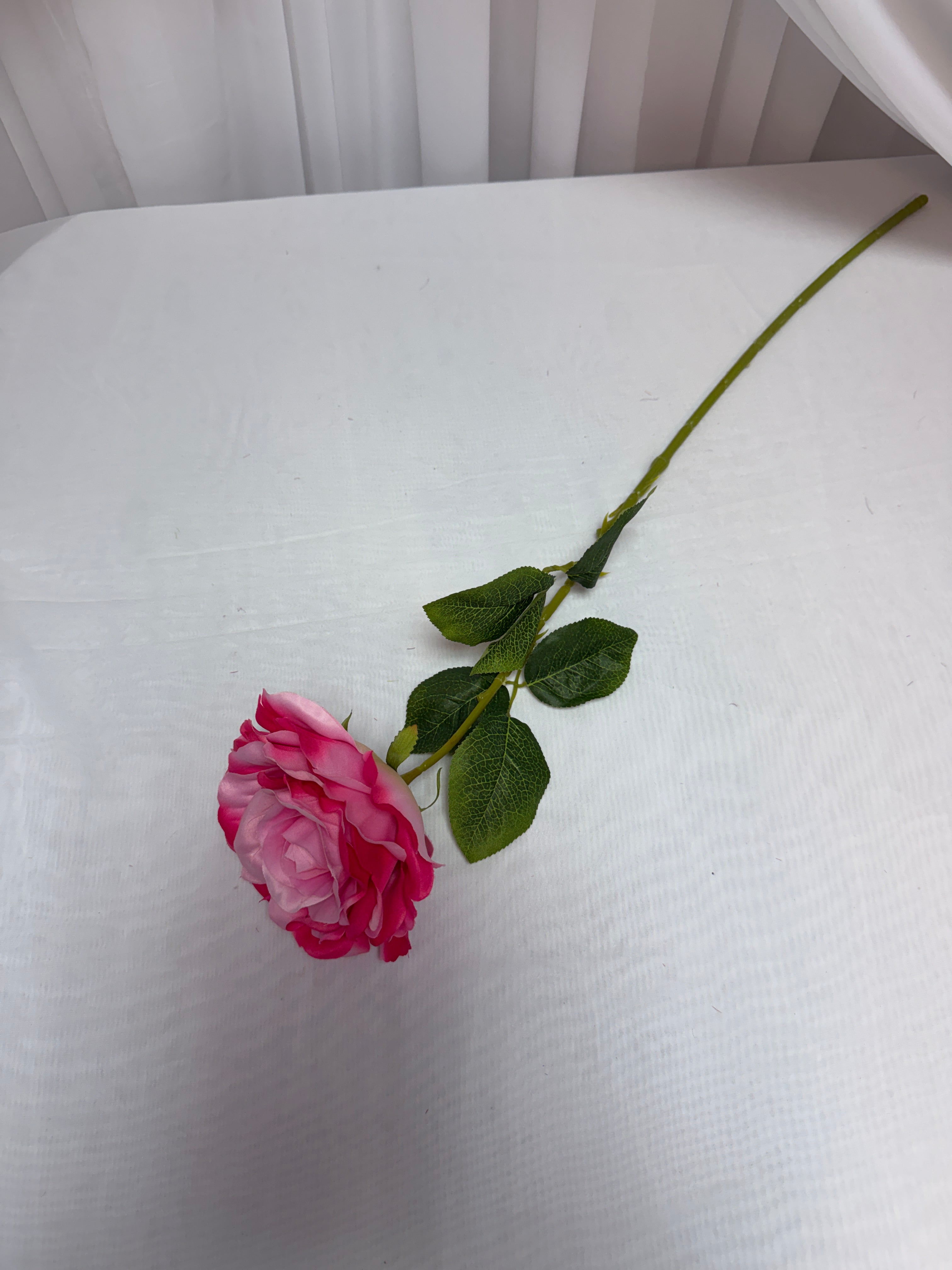 Trandafir Artificial Fir Cu Floare Mare