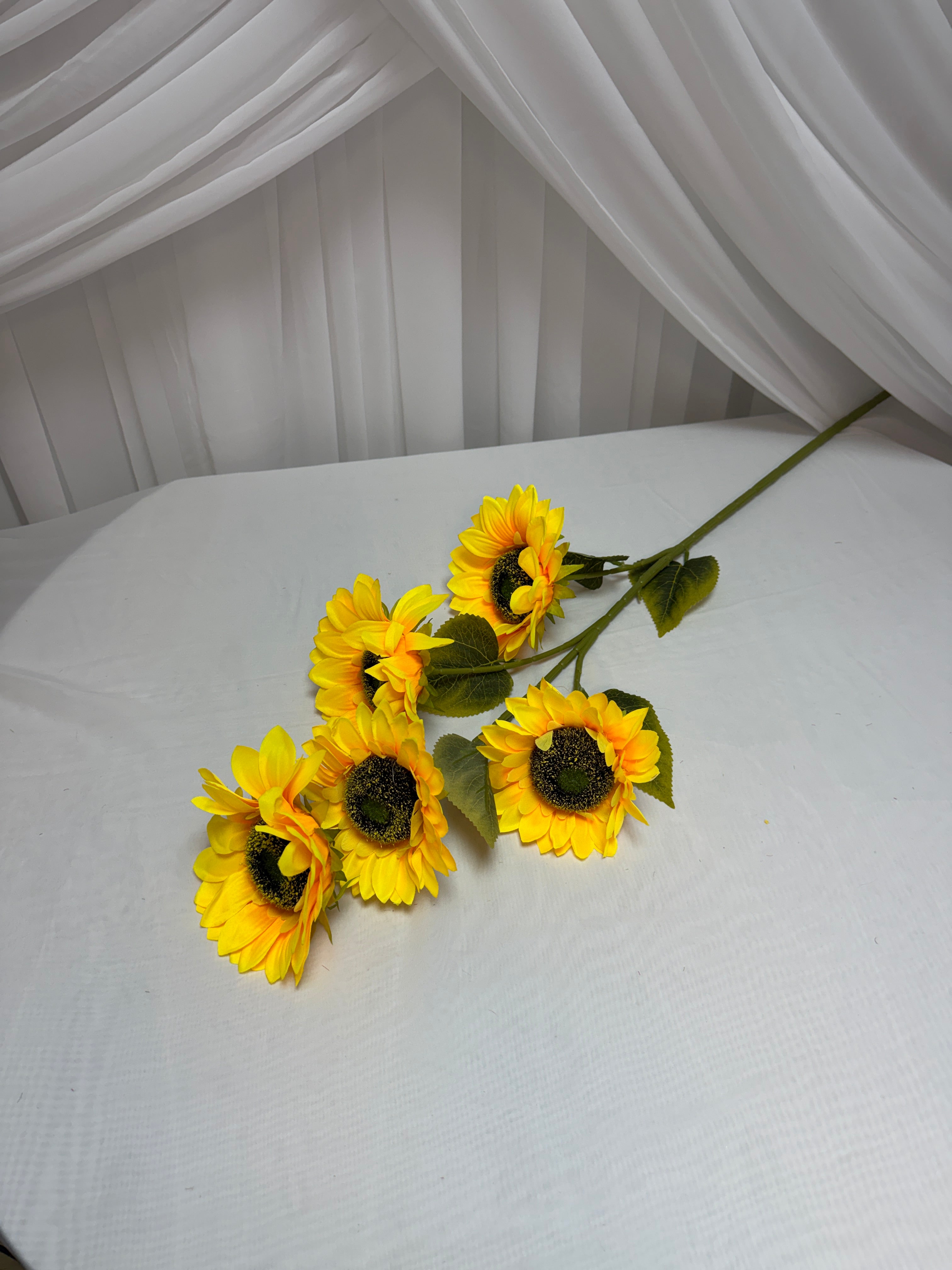 Floarea Soarelui Artificiala 5 flori