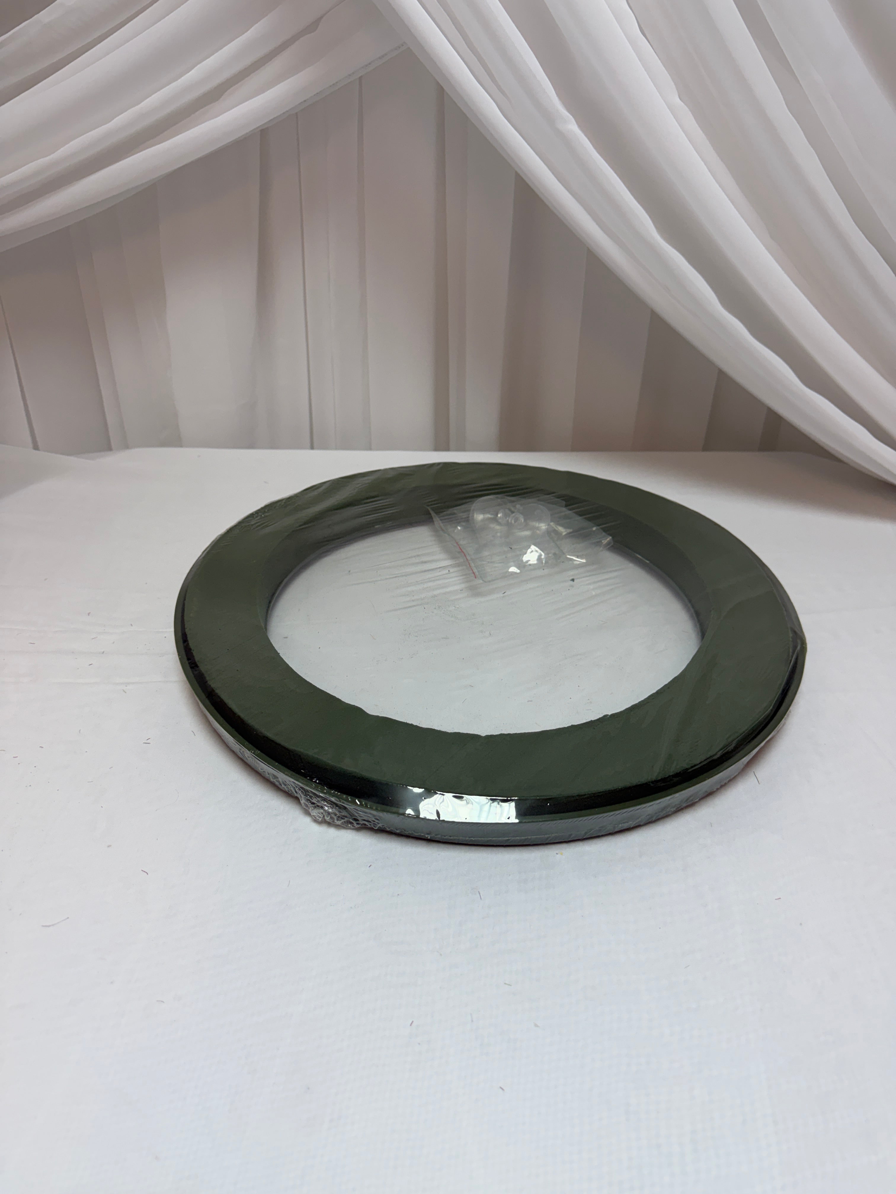 Burete Floral In Suport Plastic Cu Ventuze Cerc 41cm