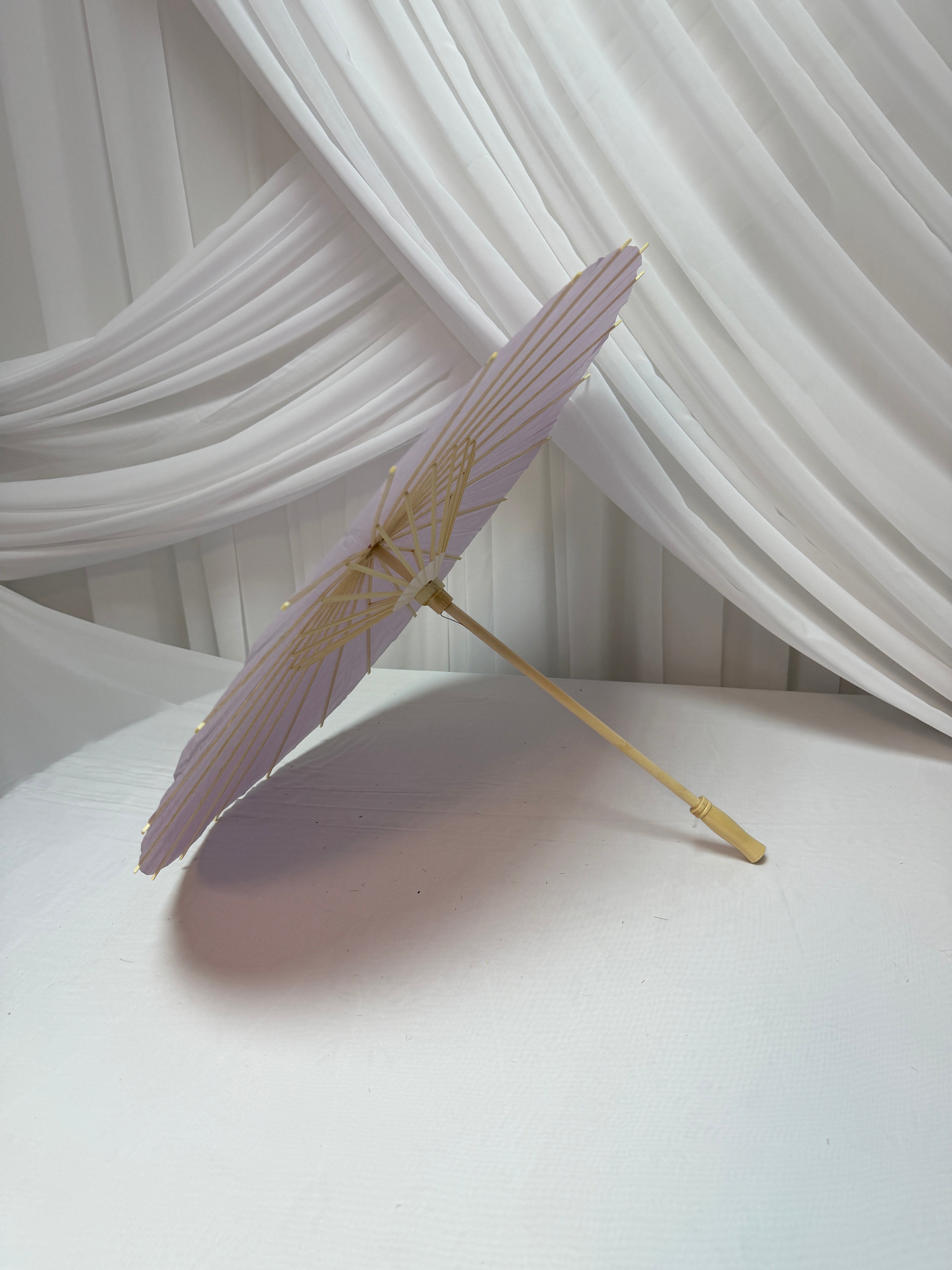 Umbrela Hartie 60cm Lila