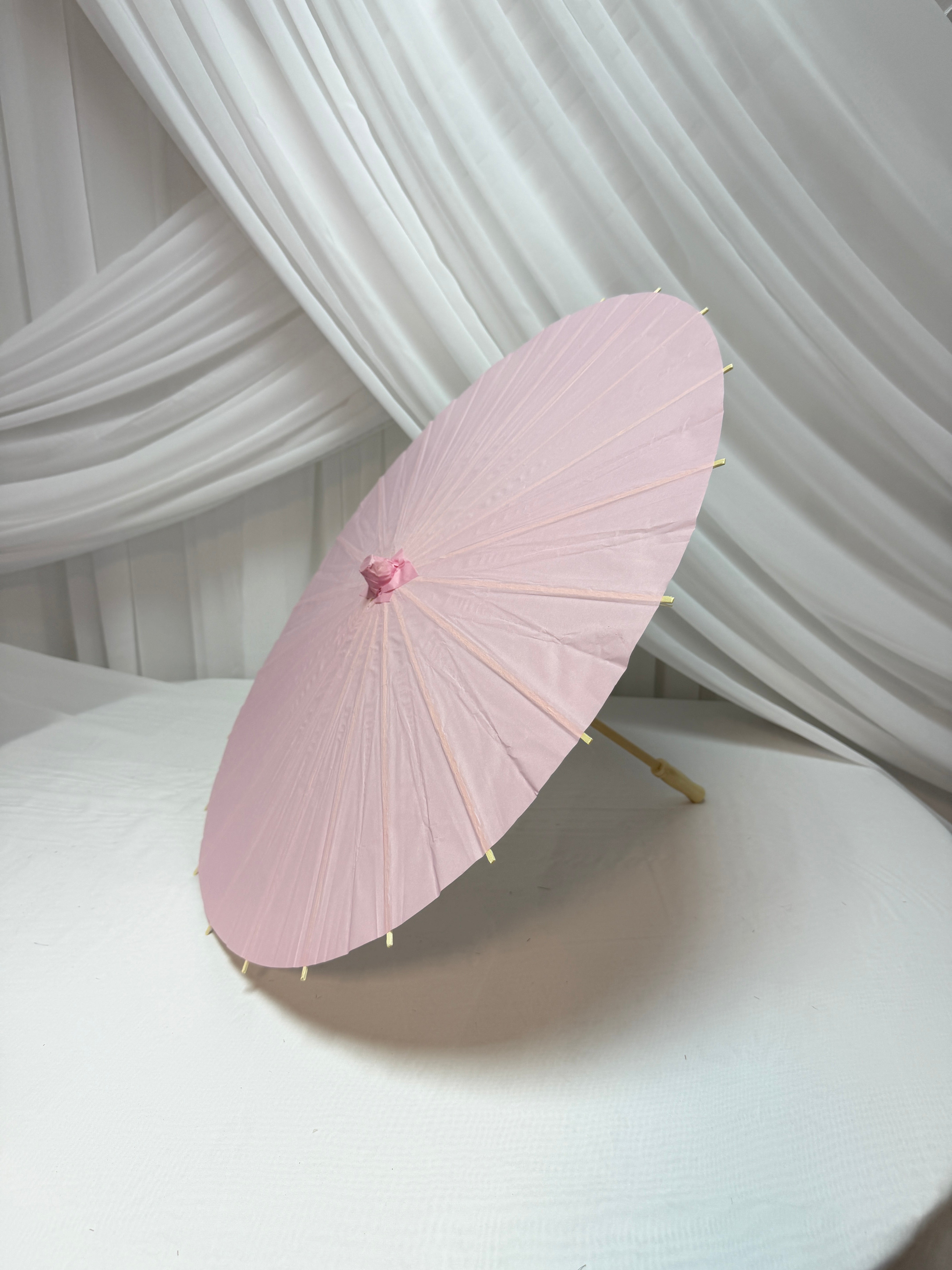 Umbrela Hartie 60cm Roz