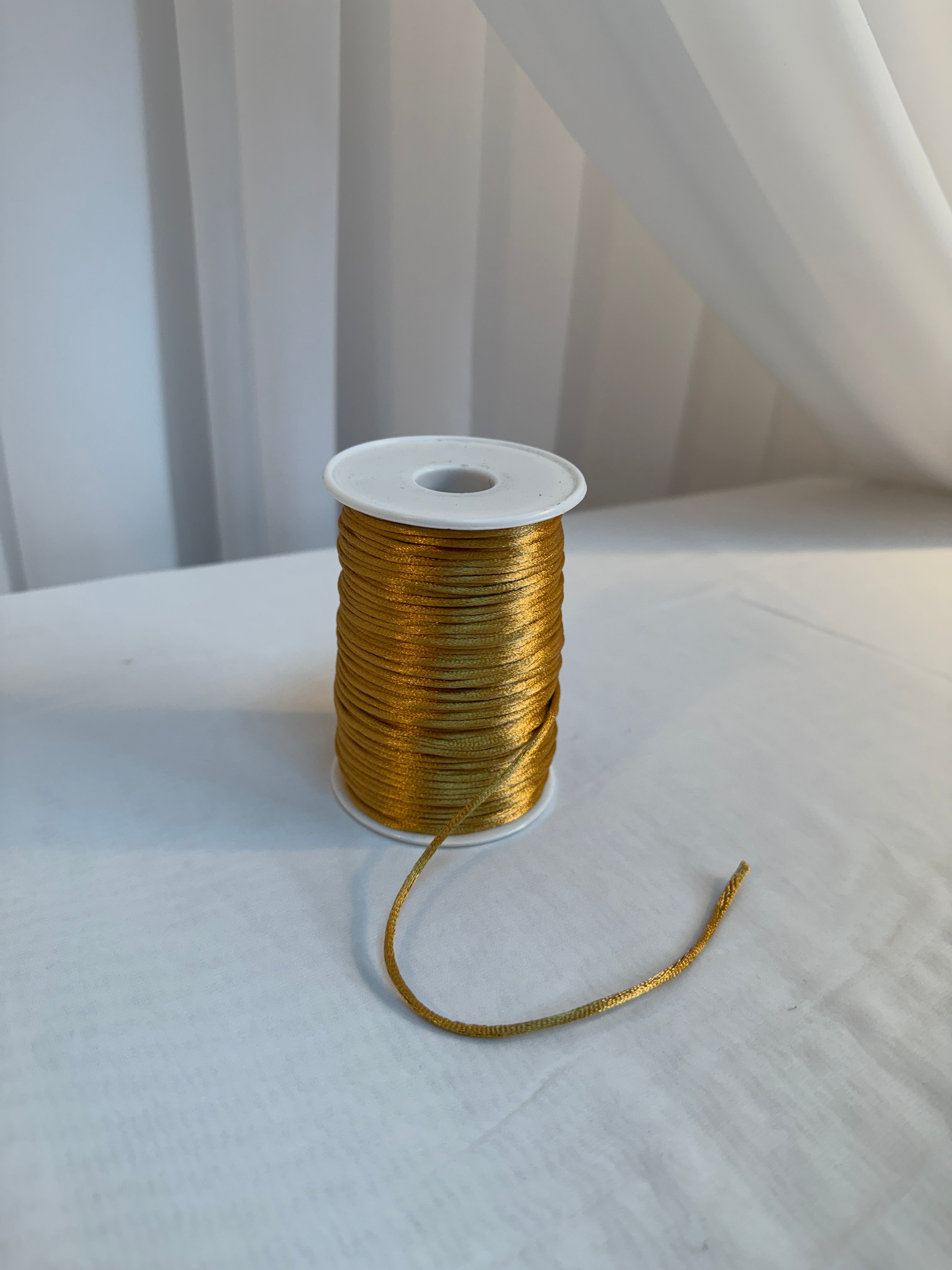 Snur Satinat 0.2cm/90m