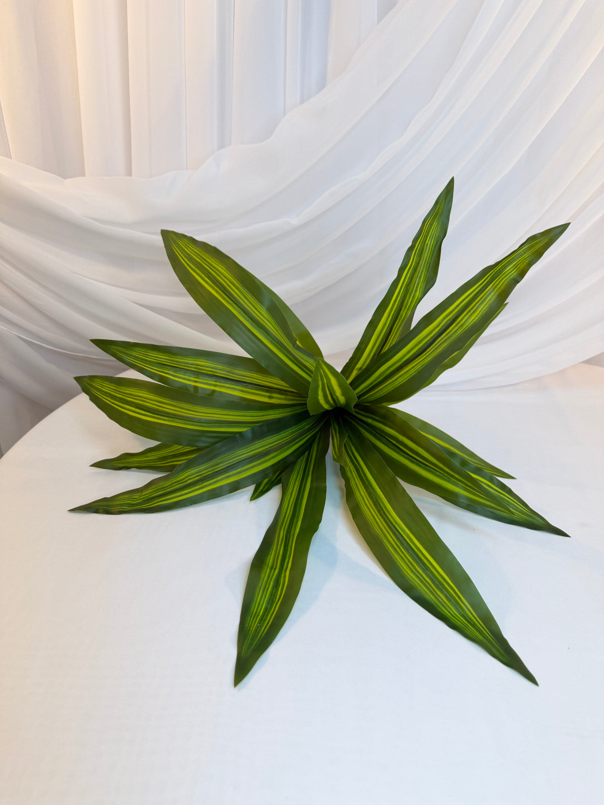 Buchet Frunze Artificiale de Dracena, Diametru 60 cm – 2 Culori