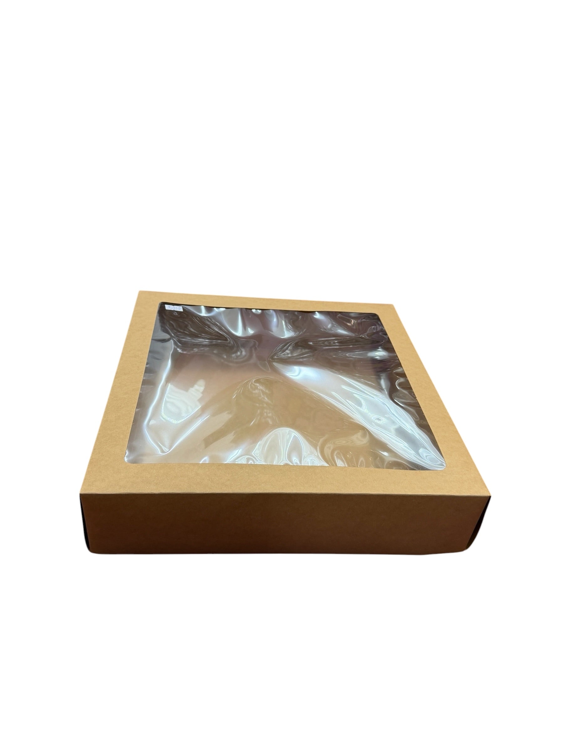Cutie Cadou Carton Cu Fereastra Acetofan 35x35x8cm 12/Set