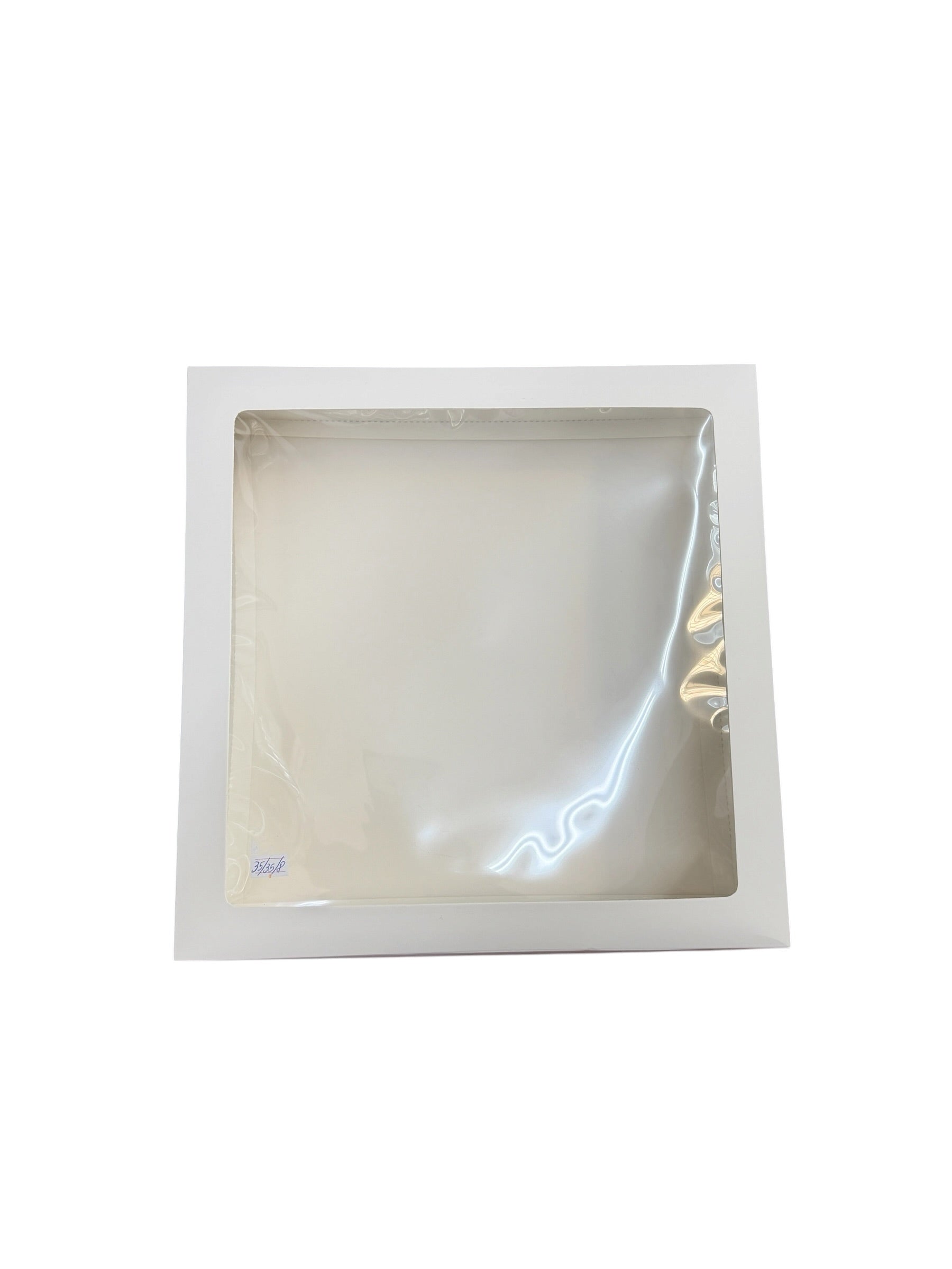Cutie Cadou Carton Cu Fereastra Acetofan 35x35x8cm 12/Set
