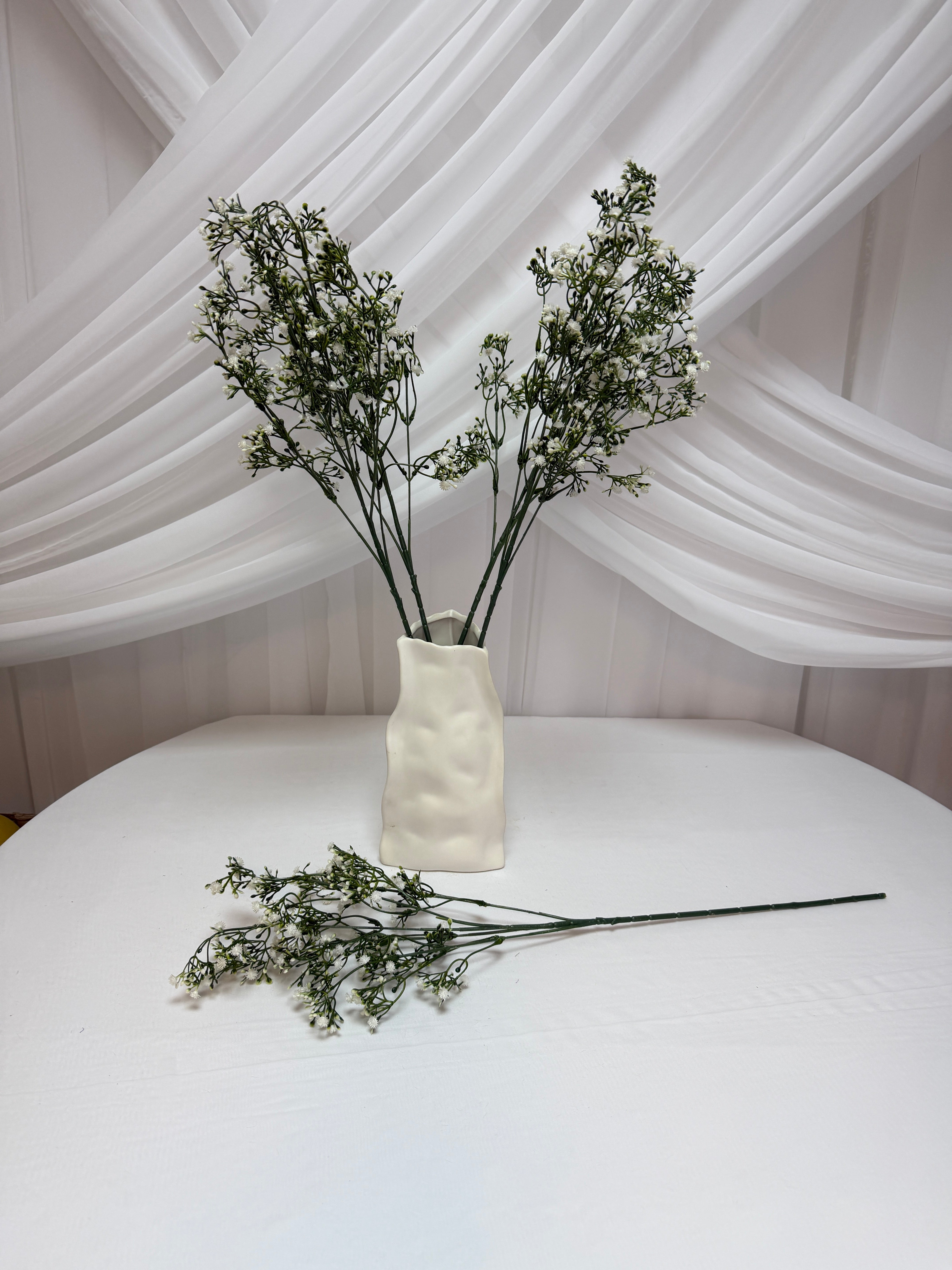 Floarea Miresei Cu Tulpina Verde Inchis 5/set