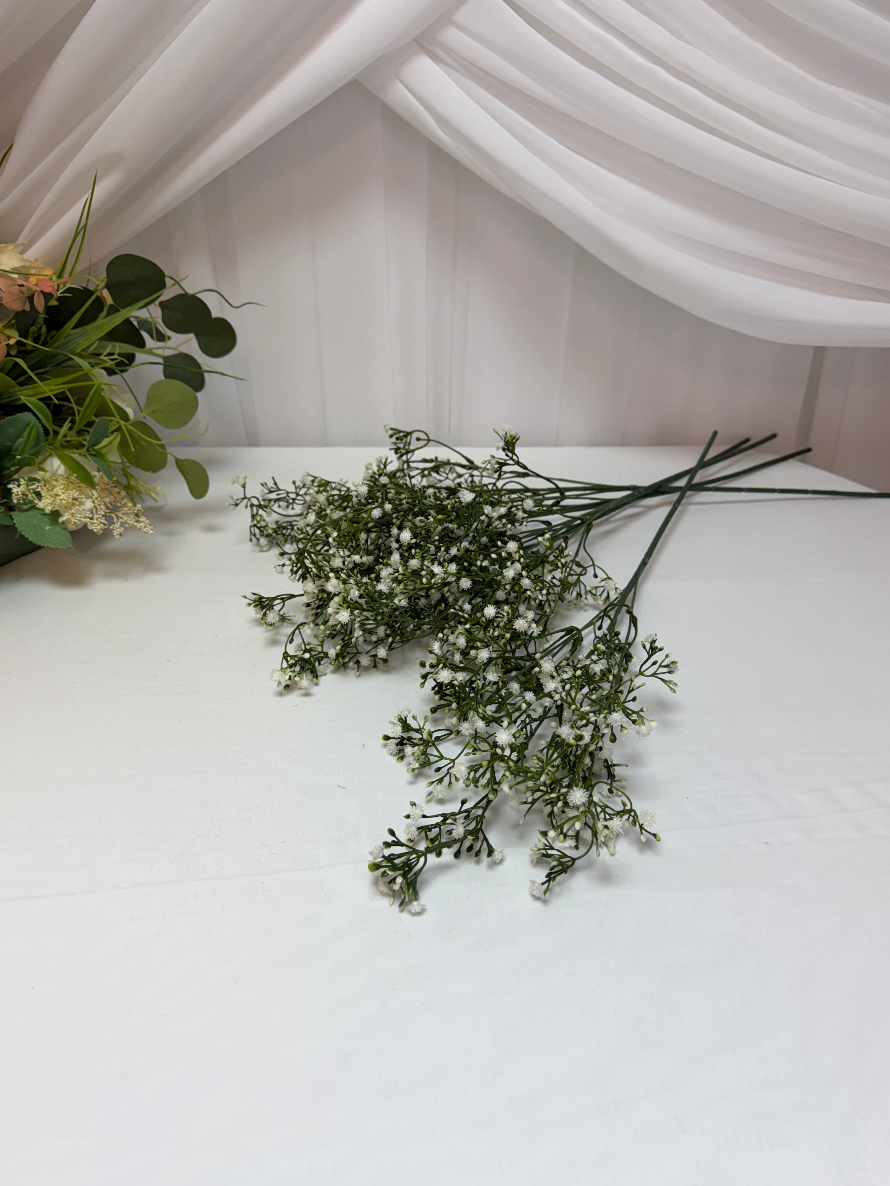 Floarea Miresei Cu Tulpina Verde Inchis 5/set