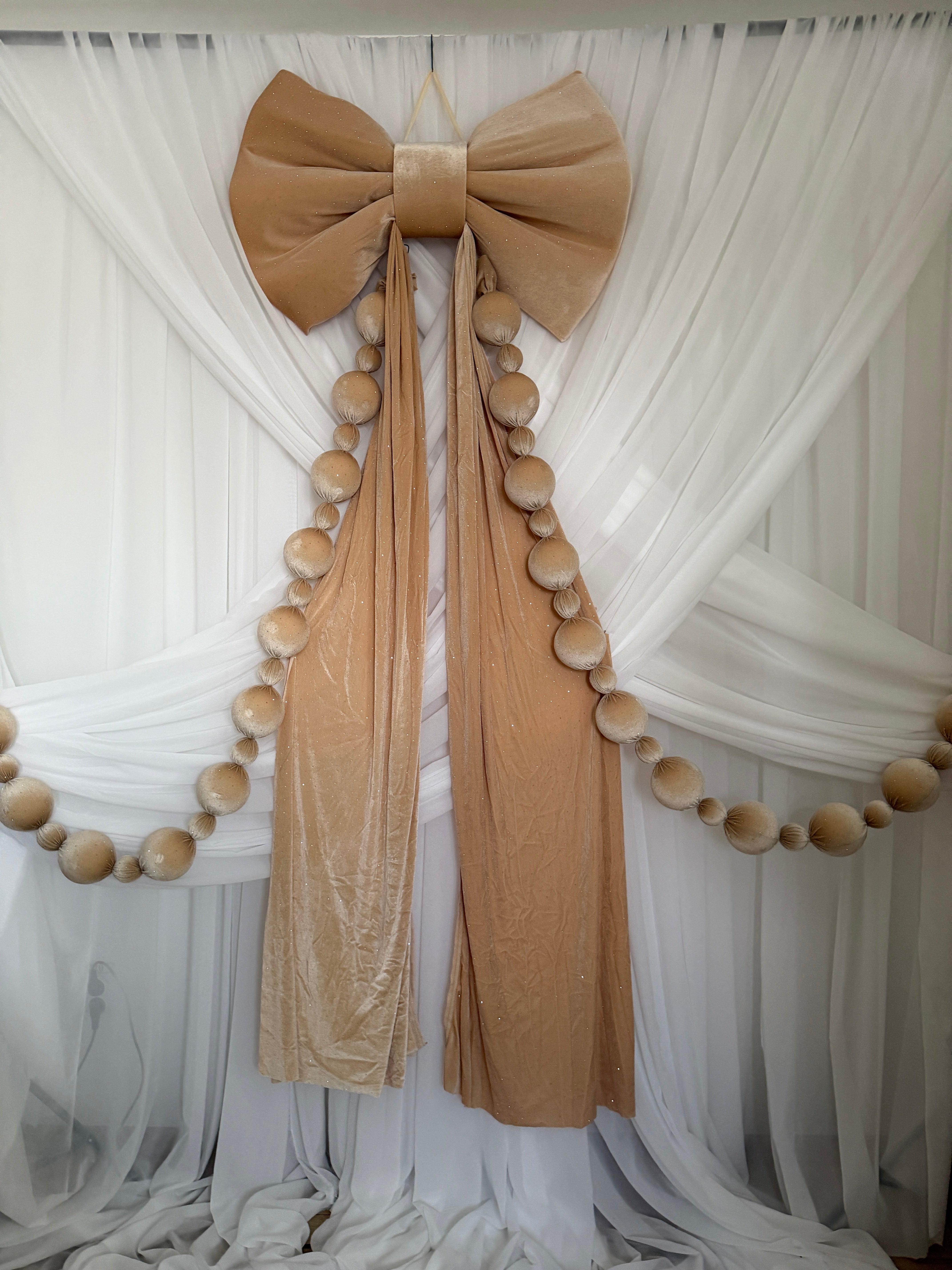 Funde Catifea Strasuri Gigant Nude 50x80x200cm