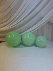 Baloane Macarons Verde Menta