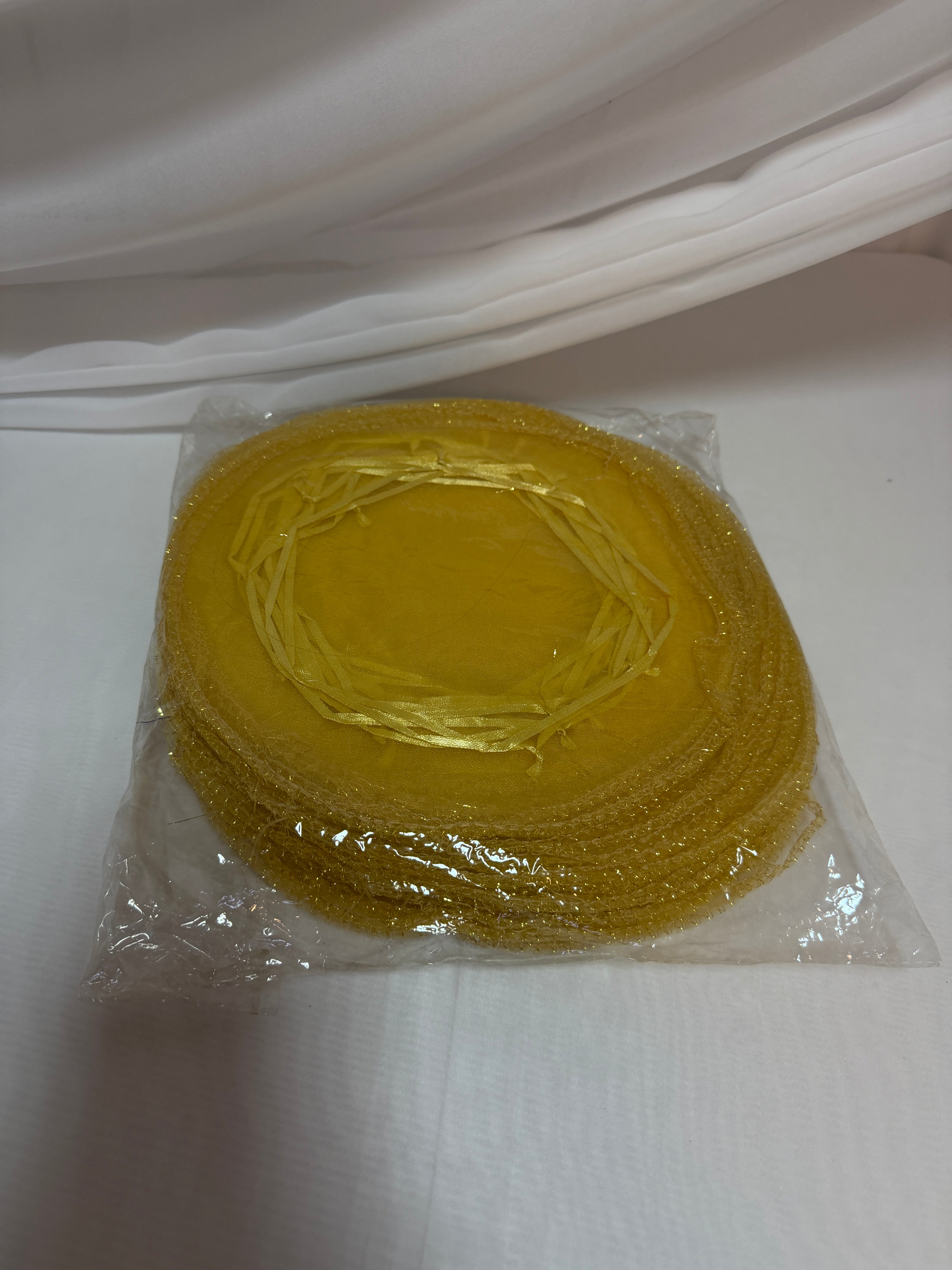 Saculeti Discheta Organza cu Snur 100/set