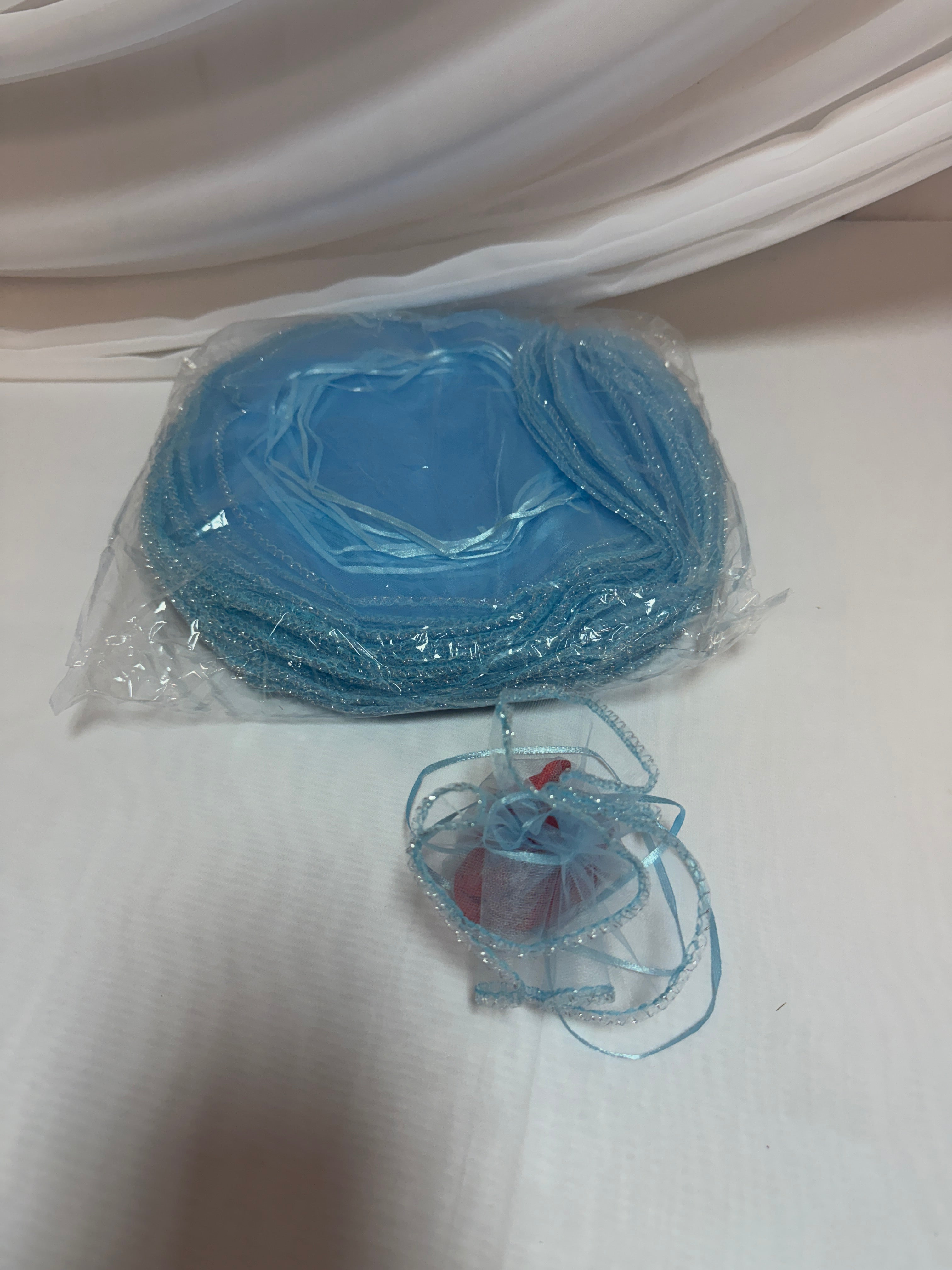 Saculeti Discheta Organza cu Snur 100/set