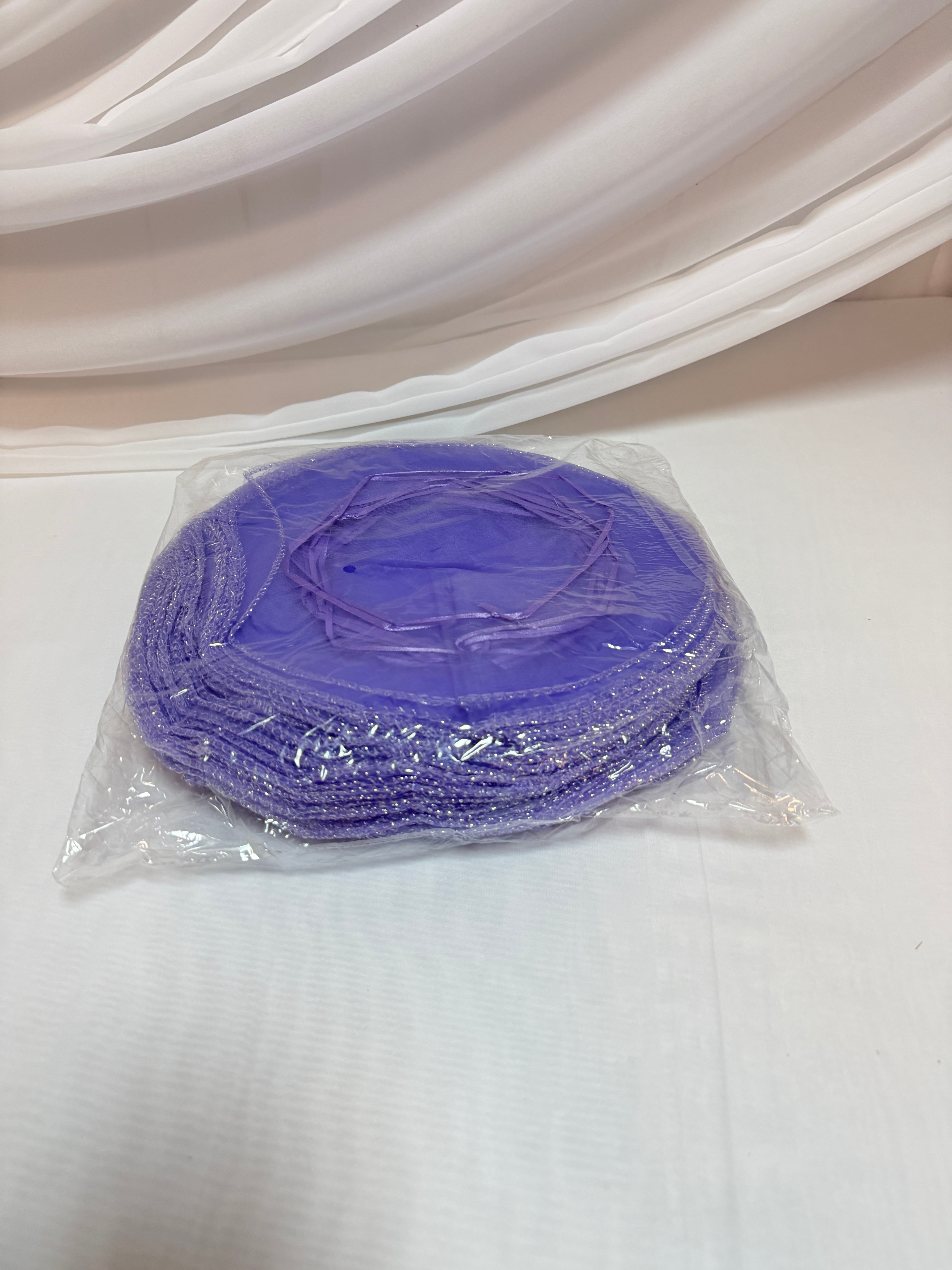Saculeti Discheta Organza cu Snur 100/set
