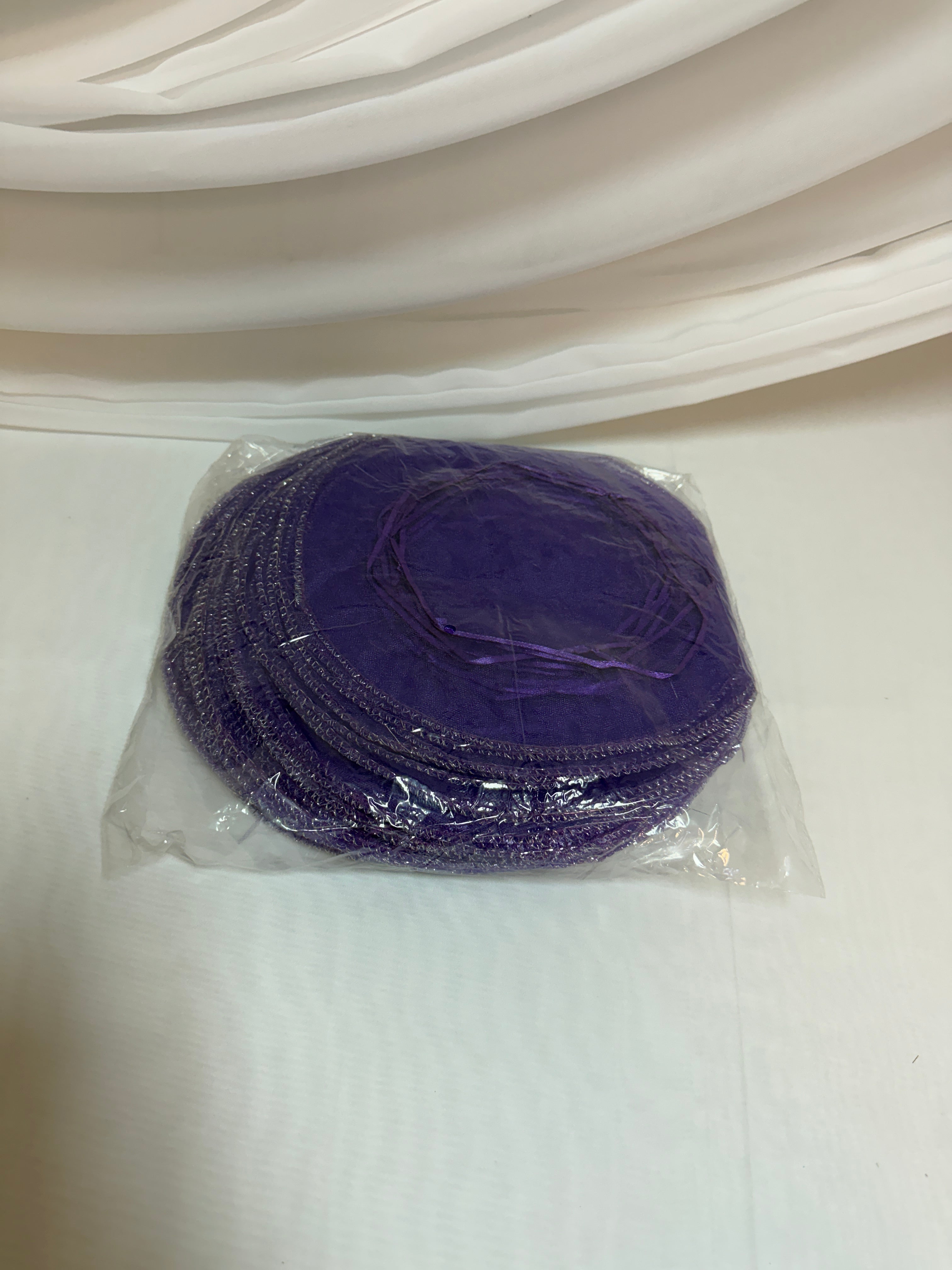 Saculeti Discheta Organza cu Snur 100/set