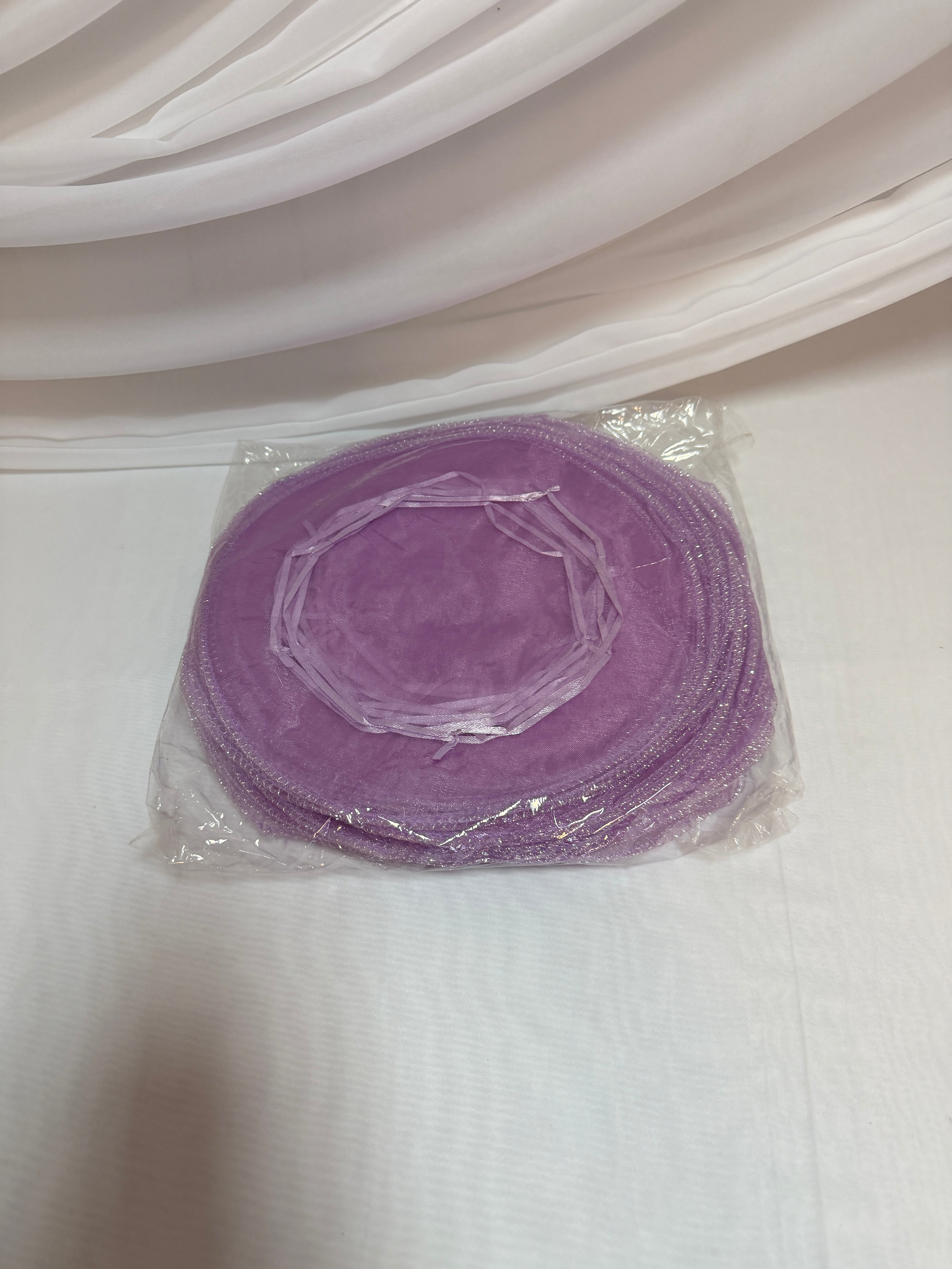 Saculeti Discheta Organza cu Snur 100/set