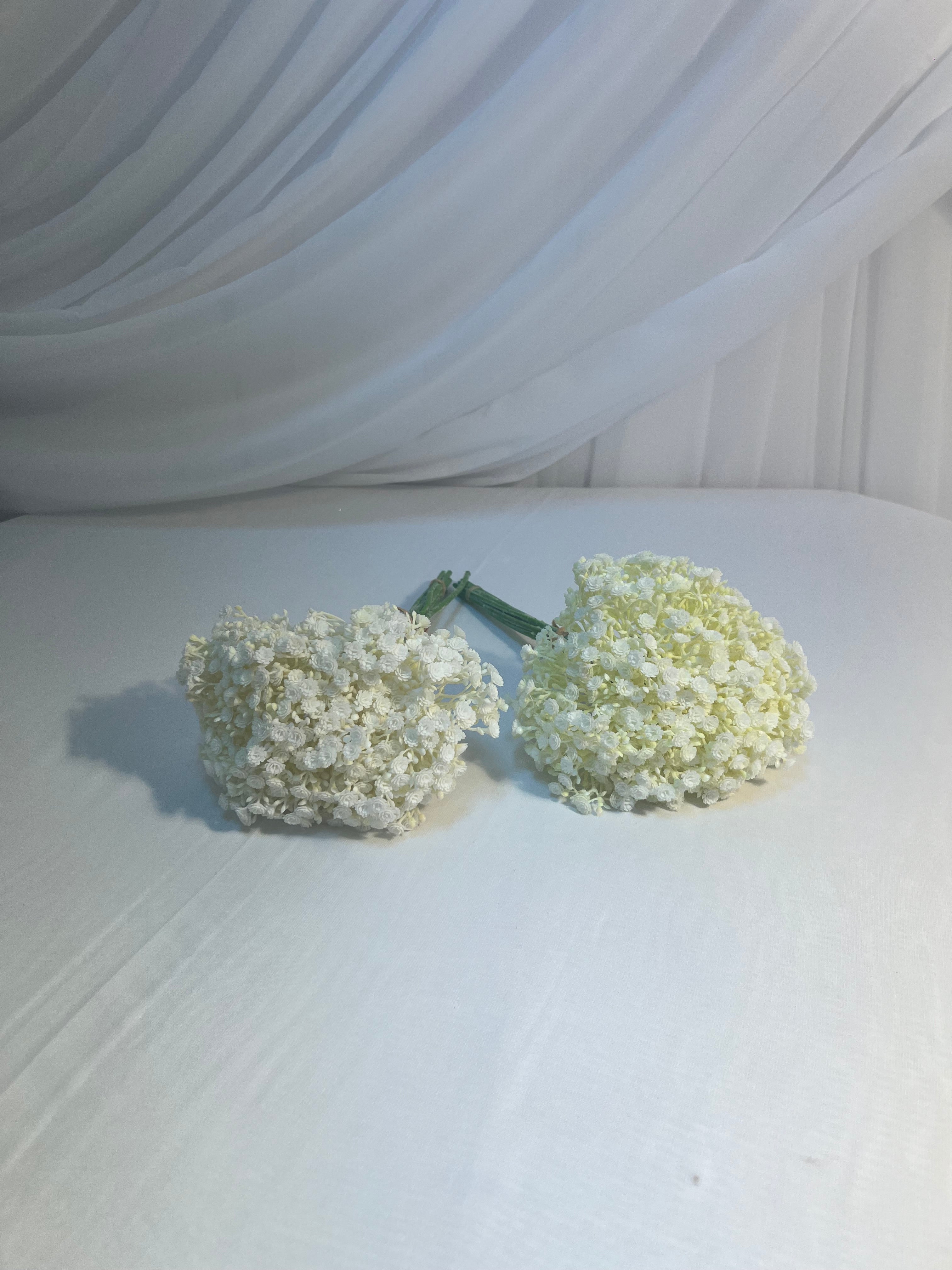 Floarea Miresei Artificiala Buchet Legat Alb
