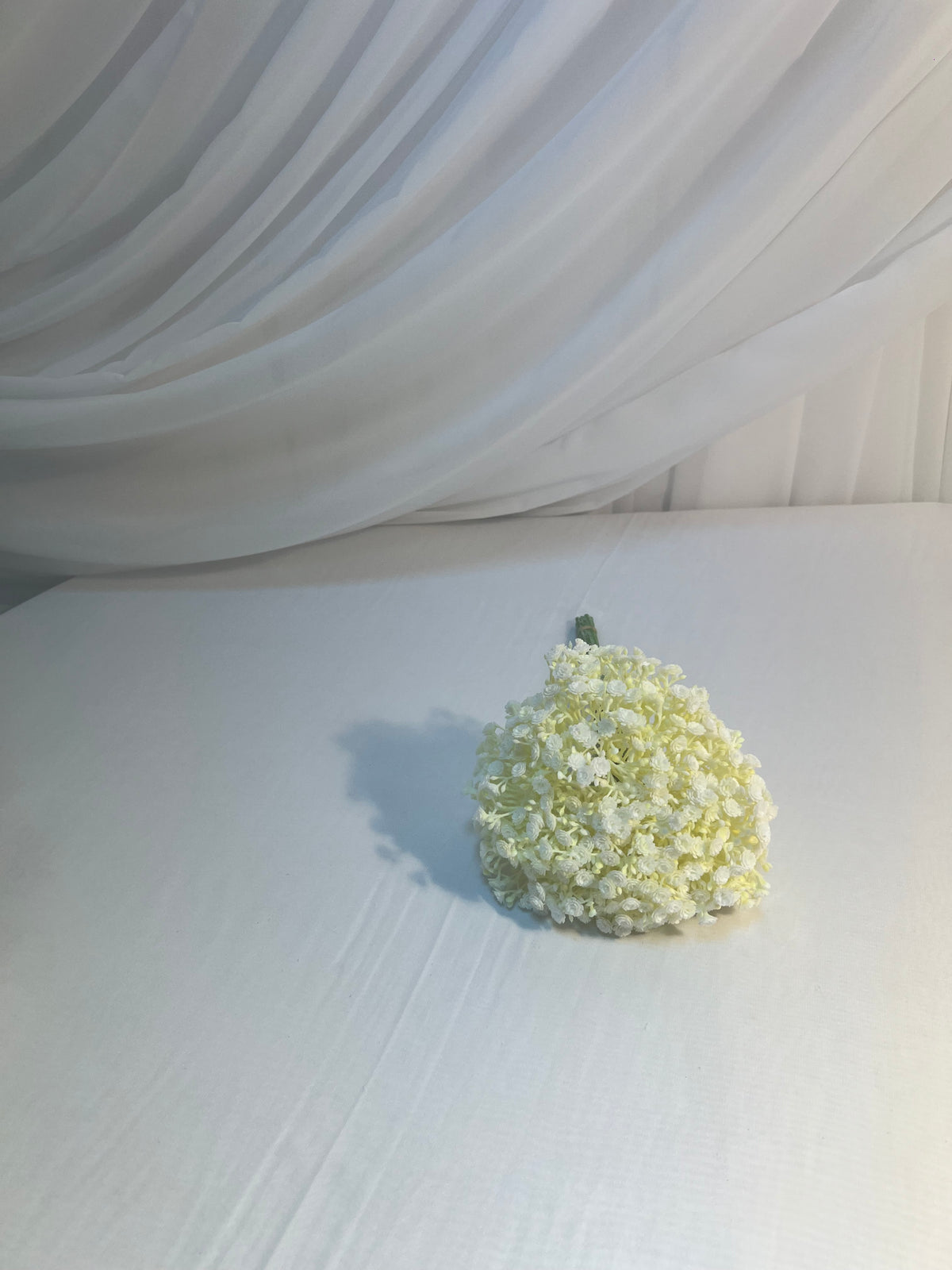 Floarea Miresei Artificiala Buchet Legat Alb