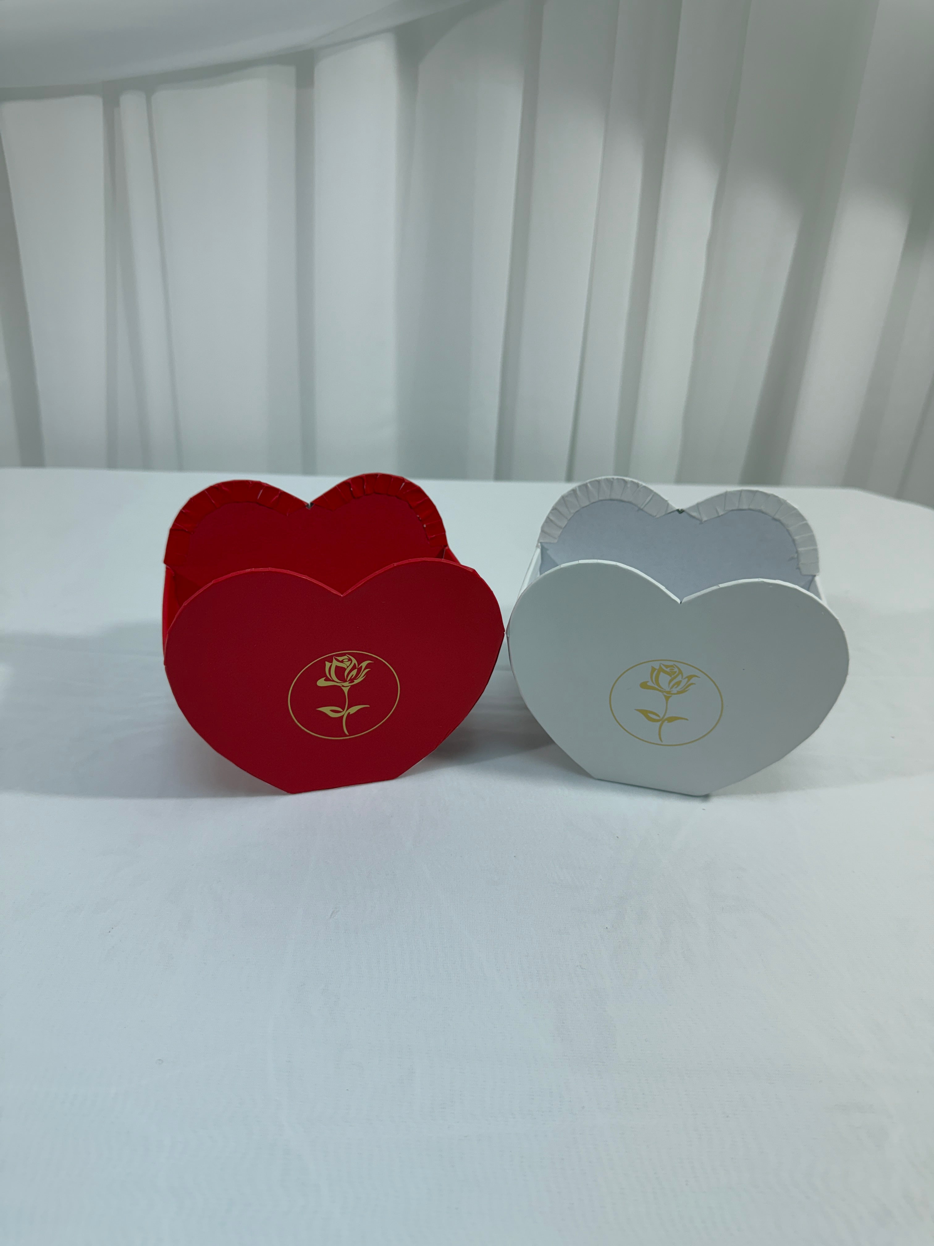 Cutii Carton Aranjamente Florale Inima 5/set