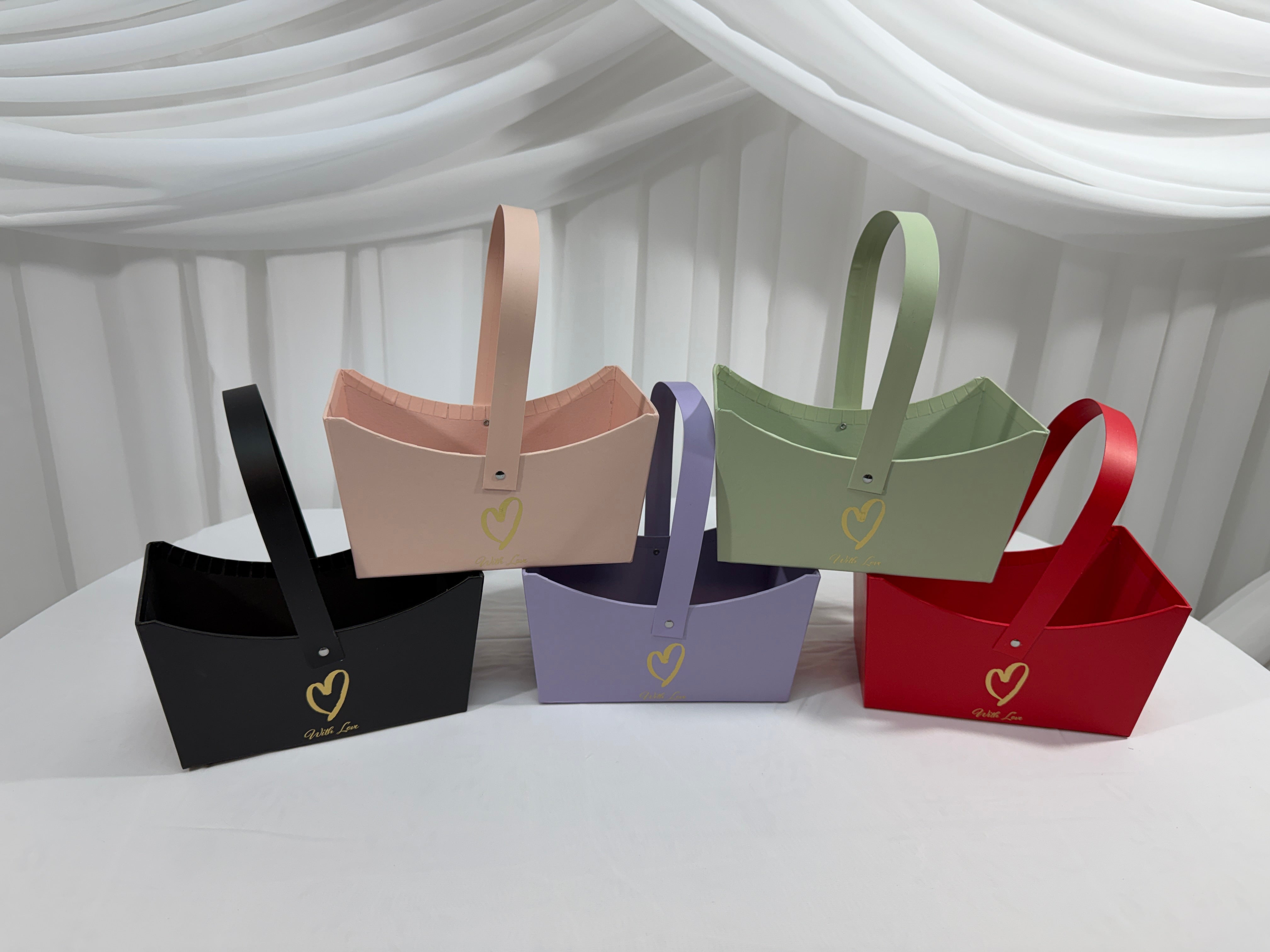 Cutii Carton Aranjamente Florale Dreptunghiulare 5/set