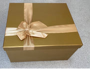 Cutie Carton 10/set Uni cu Funda Satin Auriu