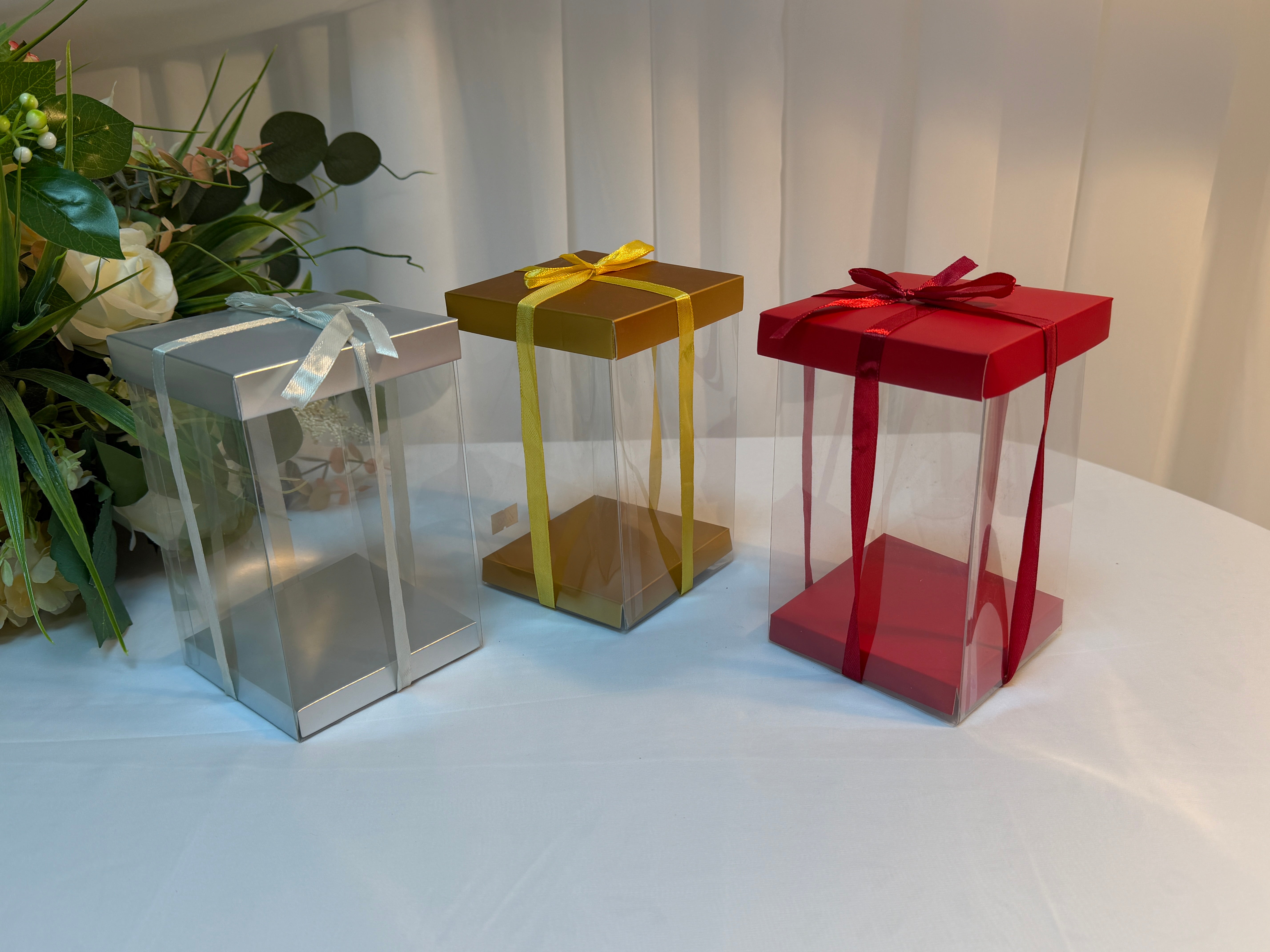 Cutie Acetofan Cu Suport Si Capac Carton 30x22x22cm 10/set