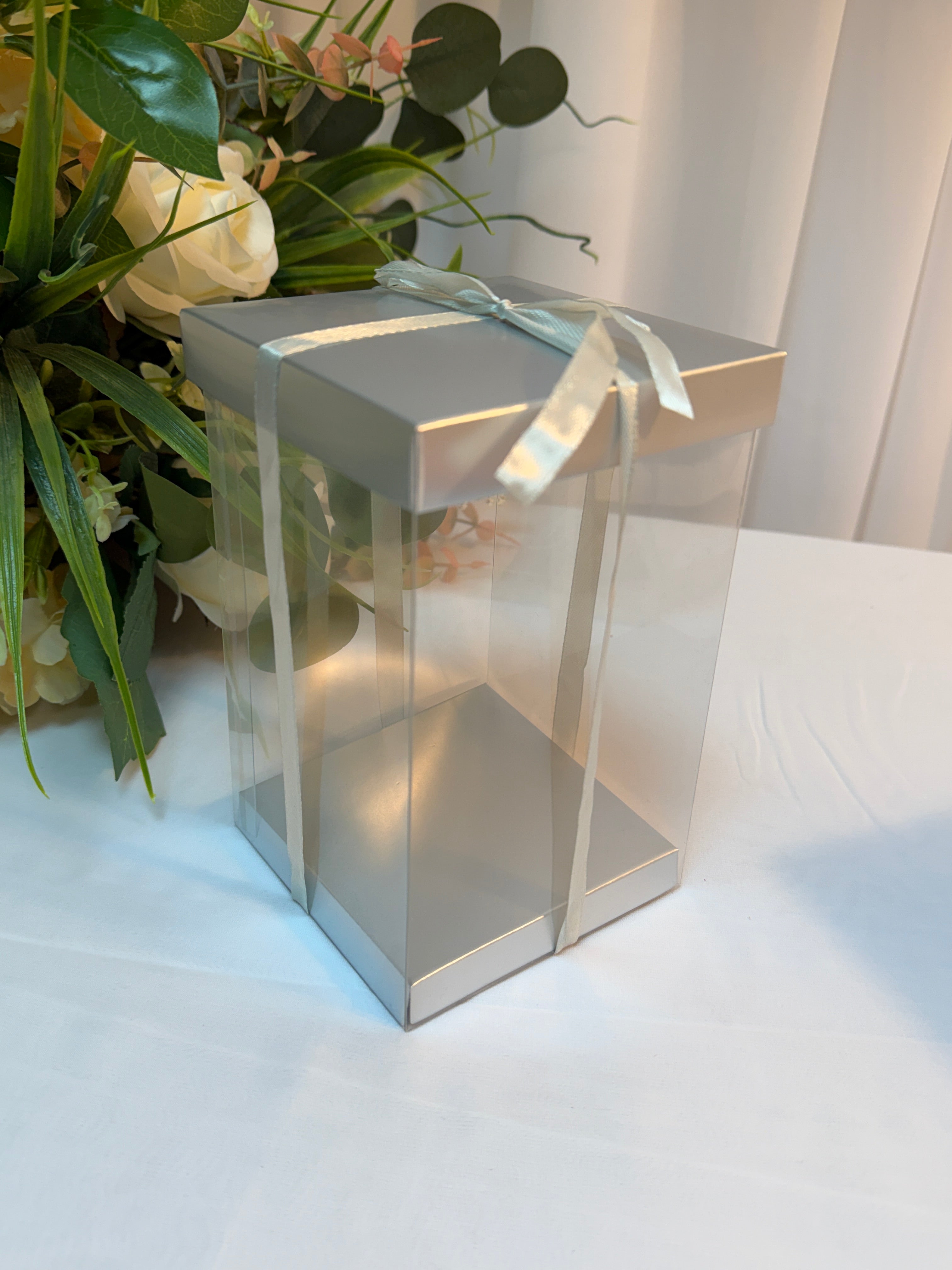 Cutie Acetofan Cu Suport Si Capac Carton 30x22x22cm 10/set